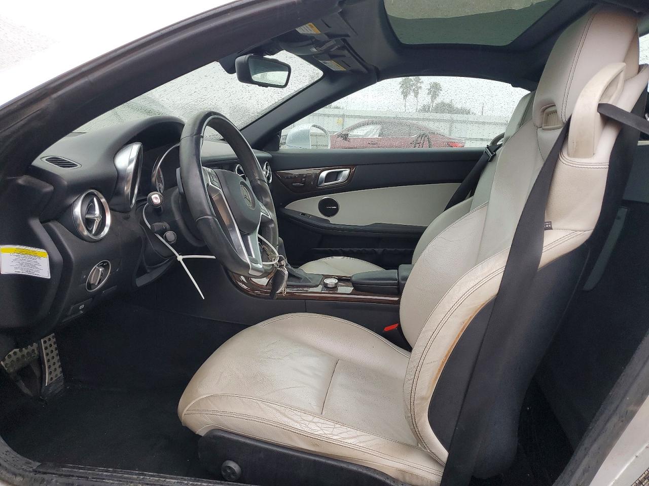 2014 Mercedes-benz Slk 350 Silver vin: WDDPK5HA4EF074891