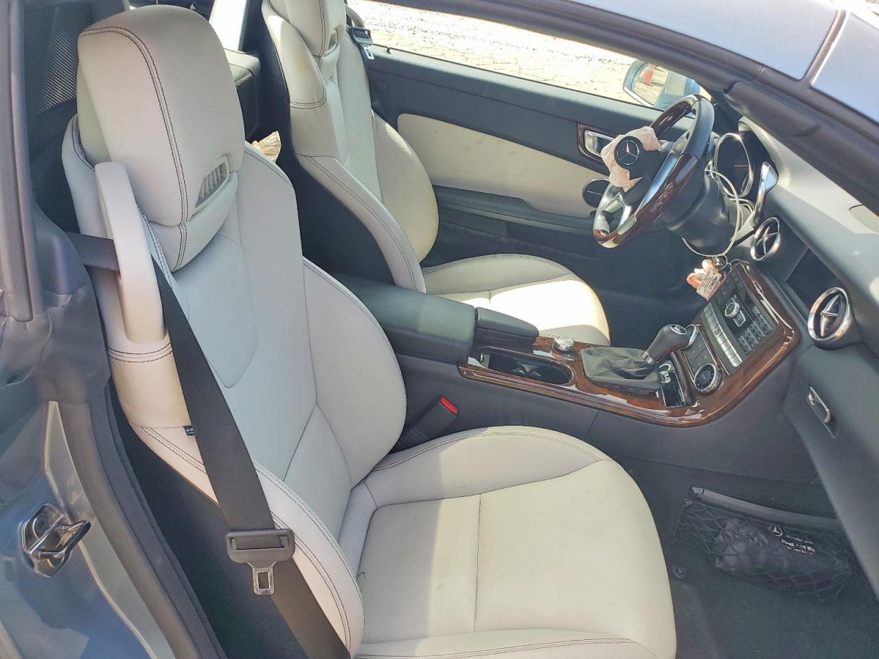 2012 Mercedes-benz Slk 350 Синий vin: WDDPK5HA5CF012624