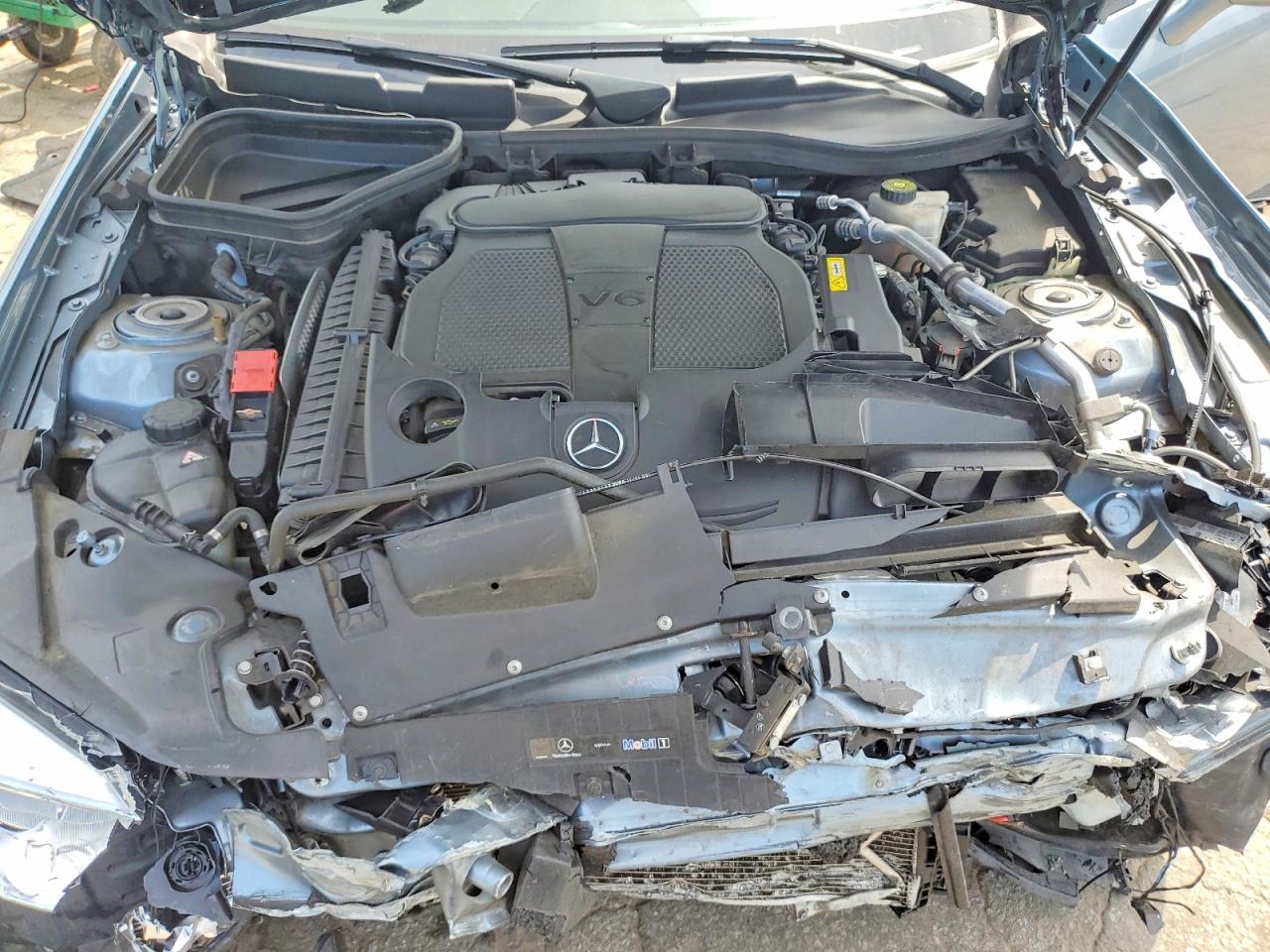 2012 Mercedes-benz Slk 350 Синий vin: WDDPK5HA5CF012624