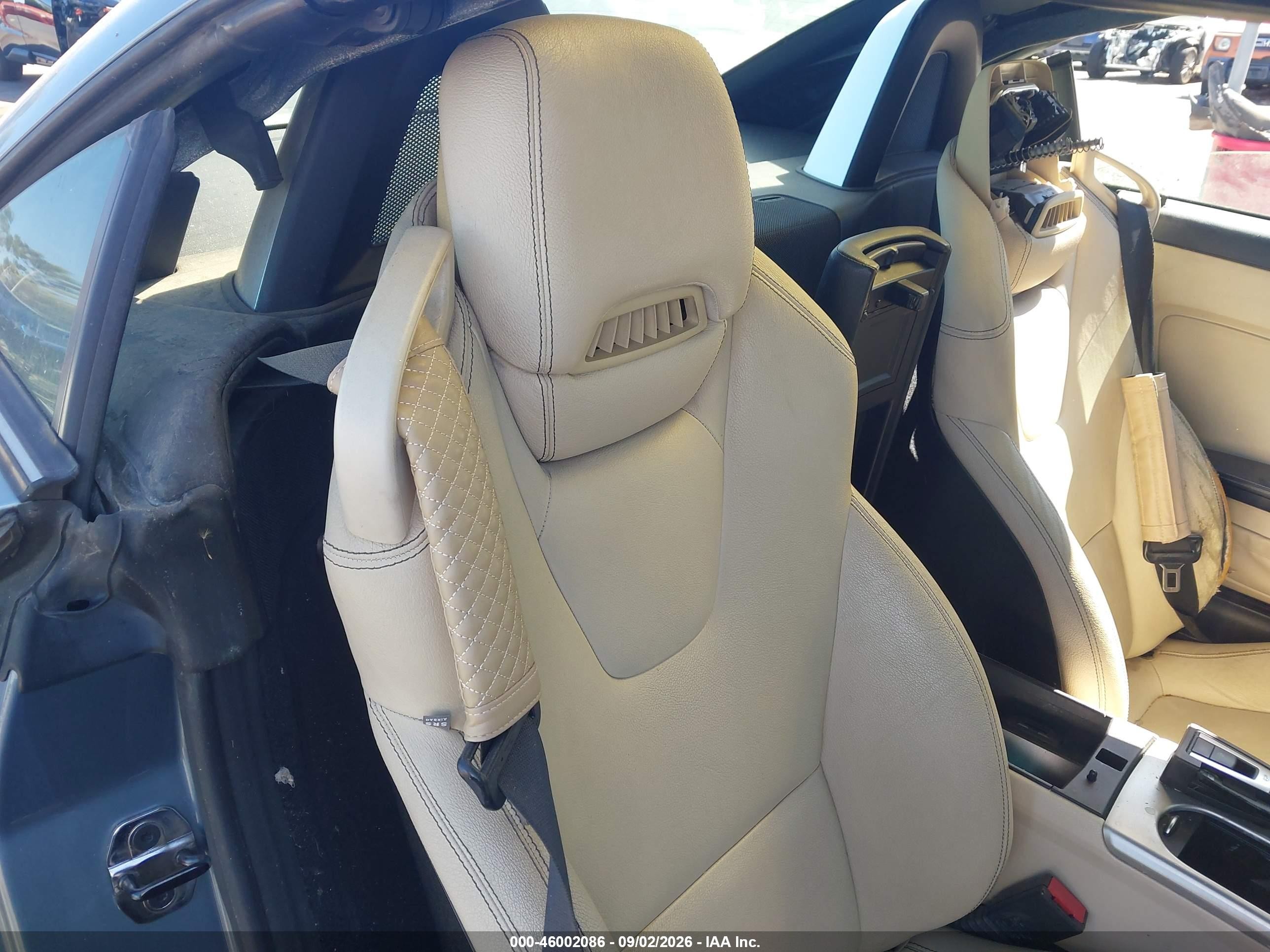 2012 Mercedes-benz Slk 350 Blue vin: WDDPK5HA7CF009479
