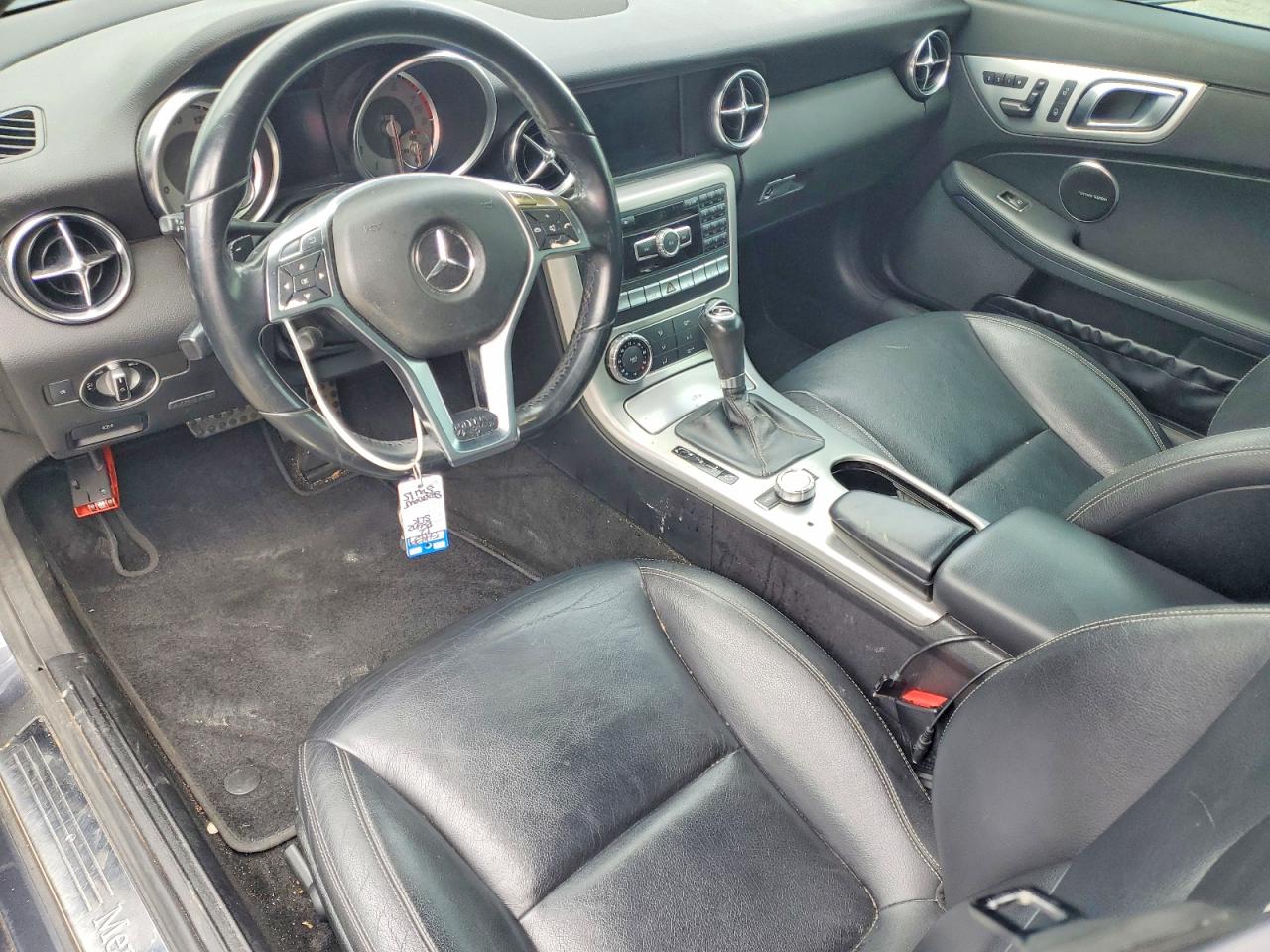 2012 Mercedes-benz Slk 350 Серый vin: WDDPK5HA7CF010101