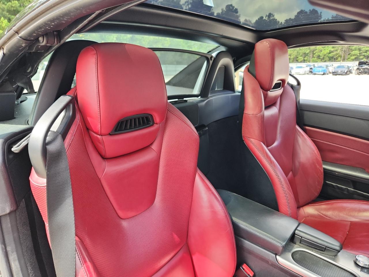 2012 Mercedes-benz Slk 350 Black vin: WDDPK5HA7CF016352