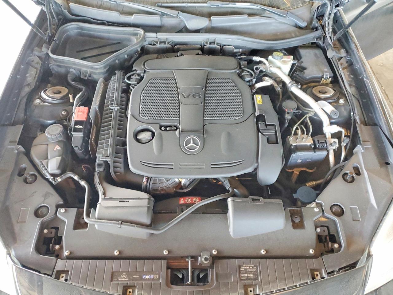 2012 Mercedes-benz Slk 350 Black vin: WDDPK5HA8CF012942