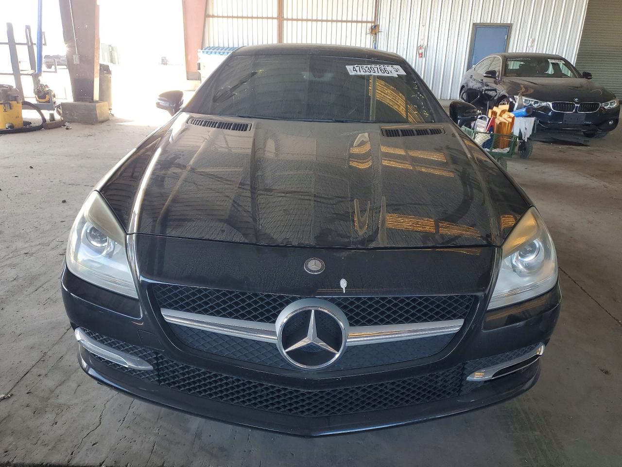 2012 Mercedes-benz Slk 350 Black vin: WDDPK5HA8CF012942