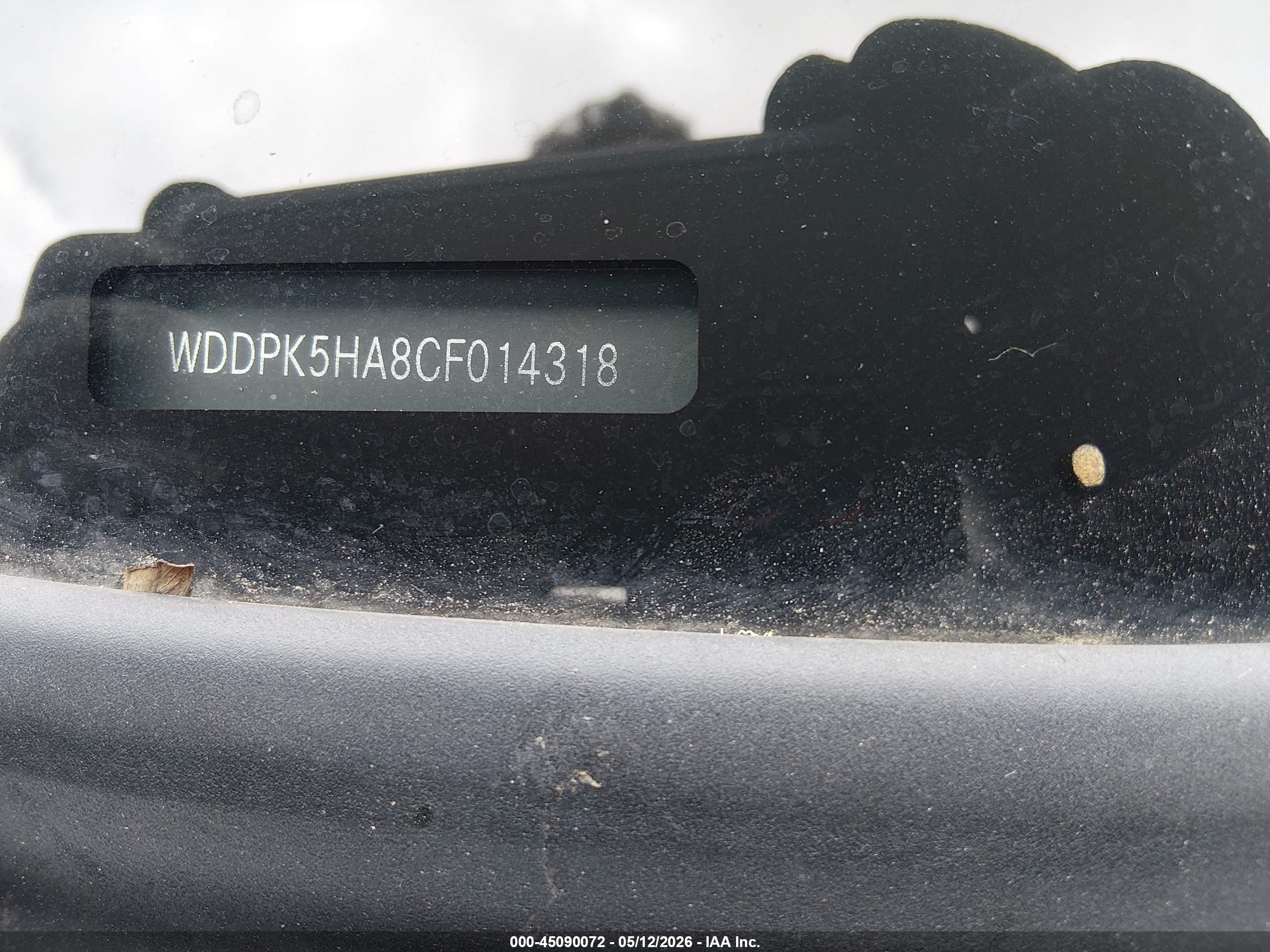 2012 Mercedes-benz Slk 350   Black vin: WDDPK5HA8CF014318