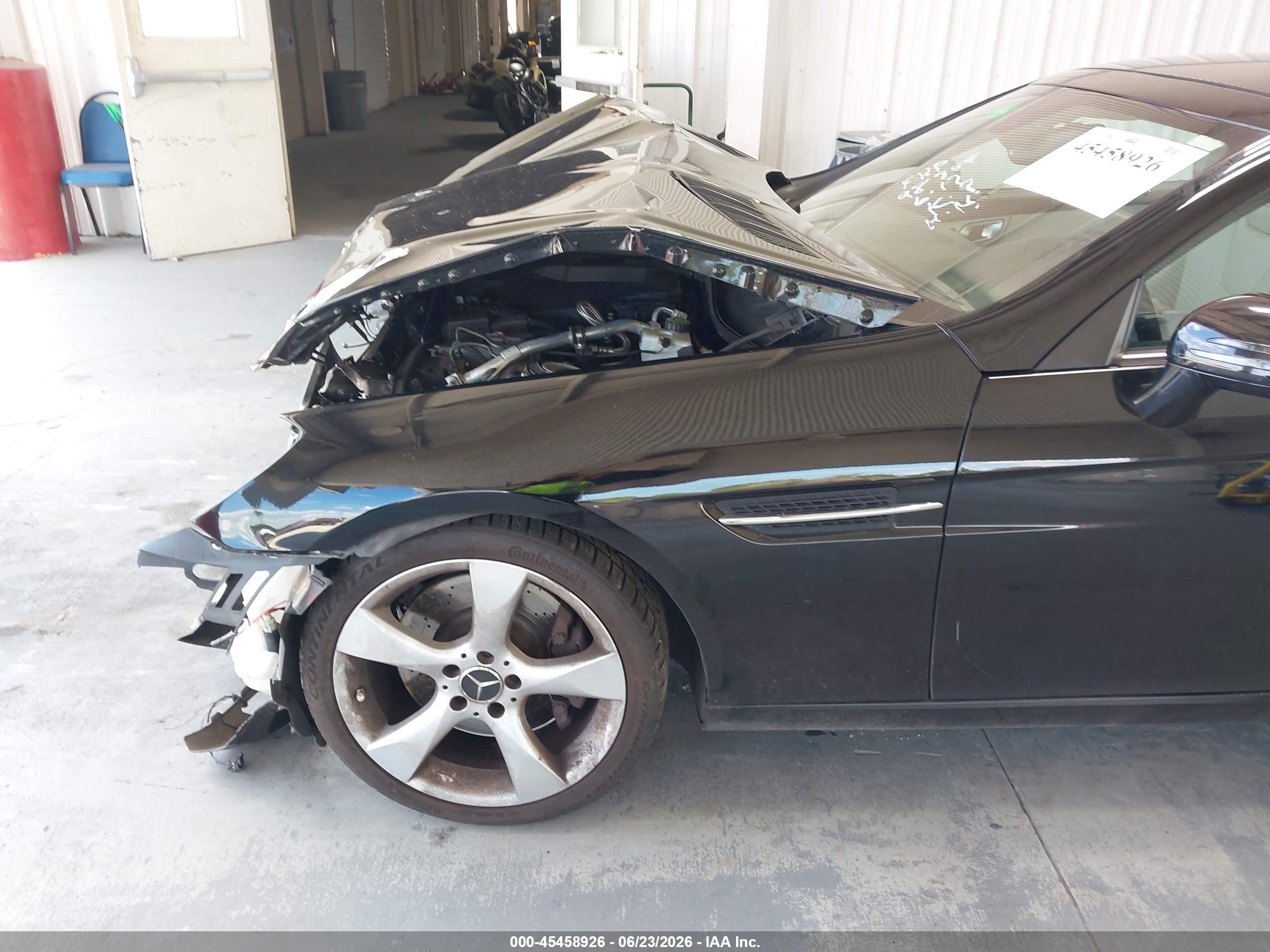 2012 Mercedes-benz Slk 350   Black vin: WDDPK5HA8CF014559