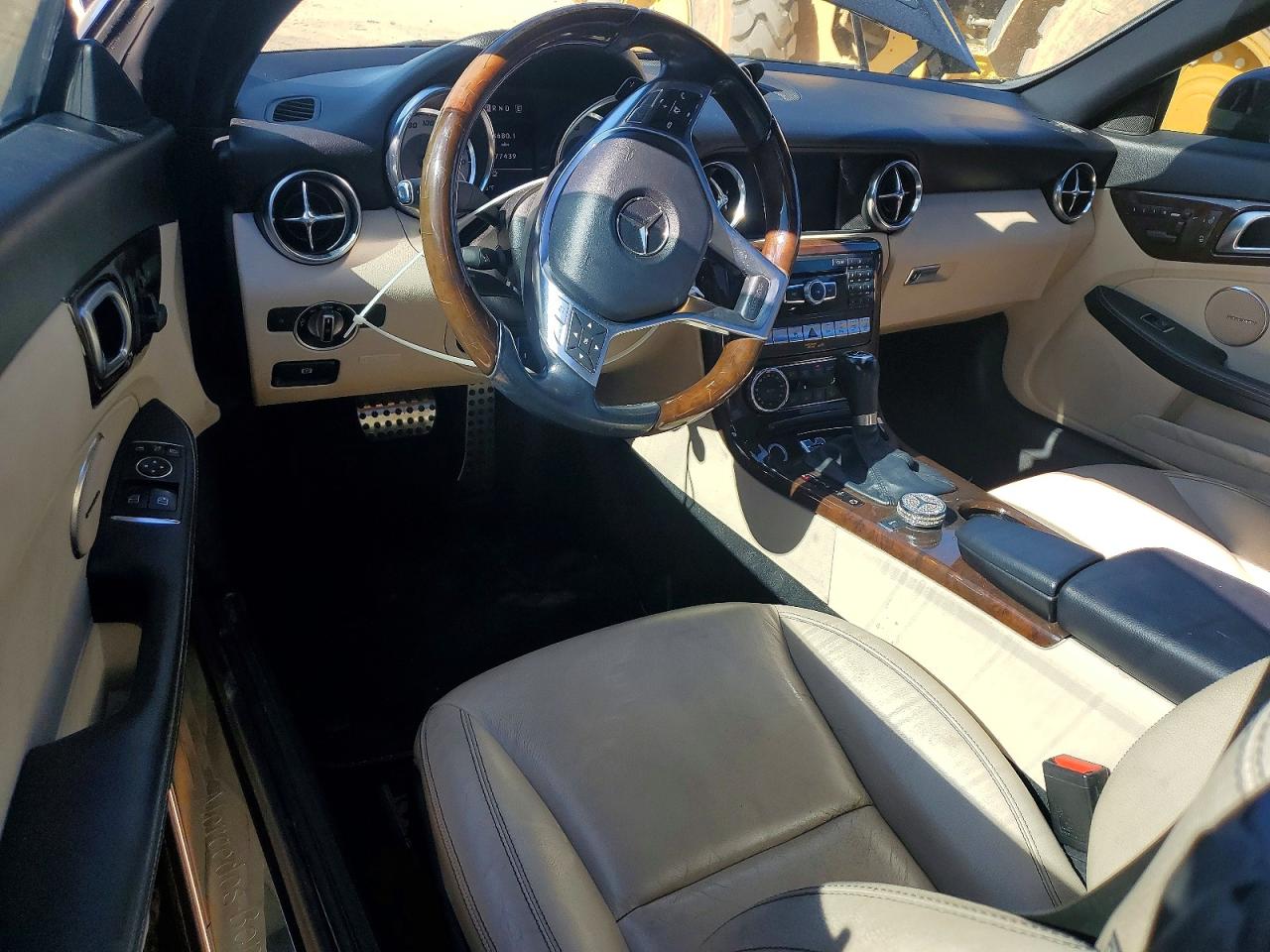 2013 Mercedes-benz Slk 350 Black vin: WDDPK5HAXDF061951