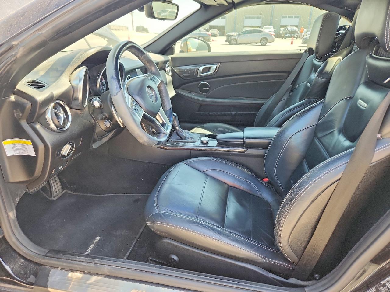 2014 Mercedes-benz Slk 55 Amg Black vin: WDDPK7FA7EF078982