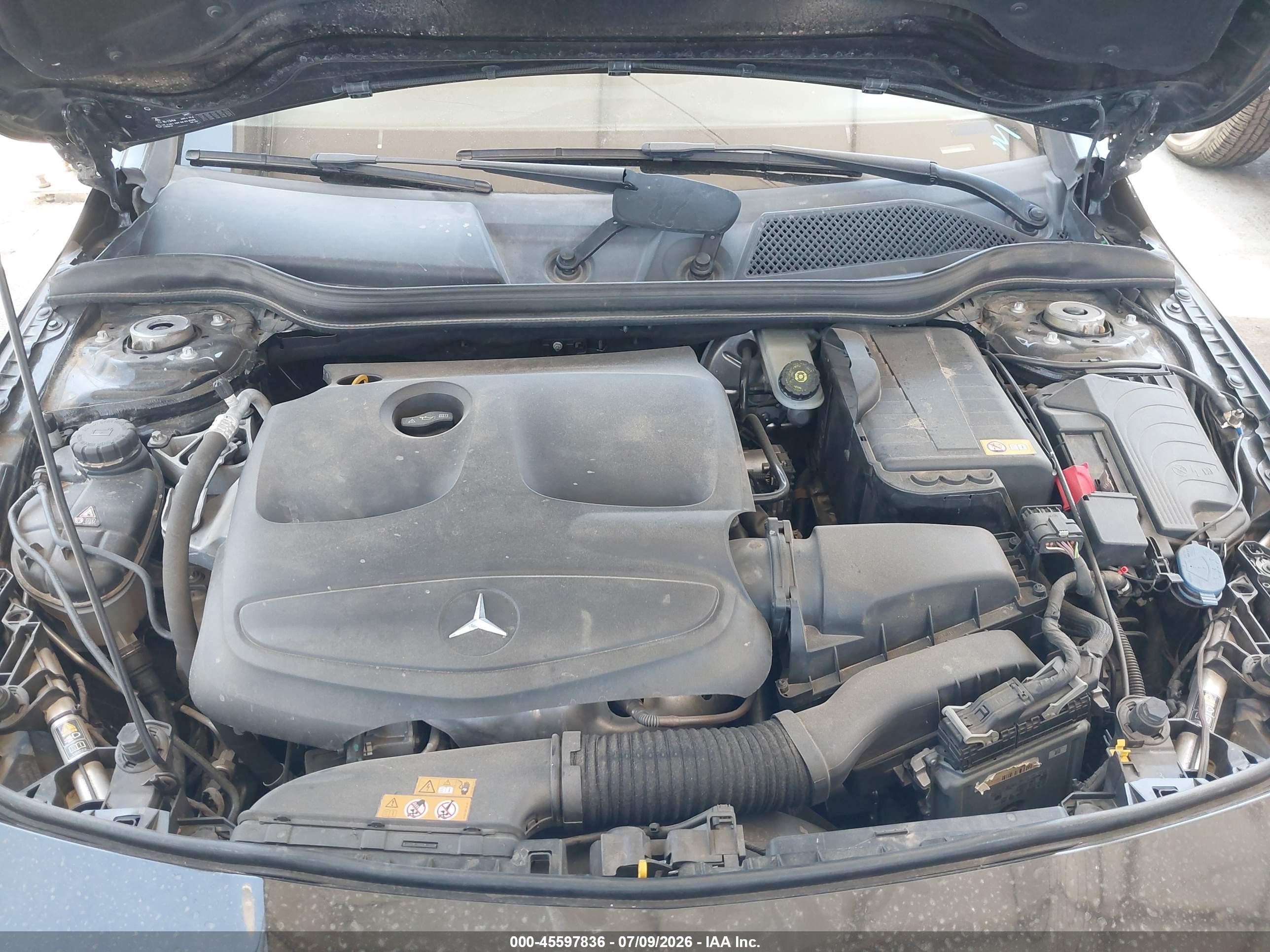 2014 Mercedes-benz Cla 250 Black vin: WDDSJ4EB0EN026623