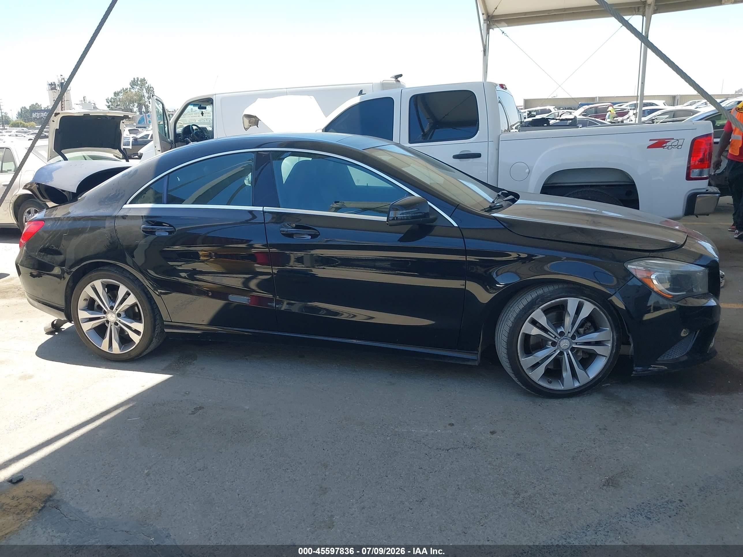 2014 Mercedes-benz Cla 250 Black vin: WDDSJ4EB0EN026623