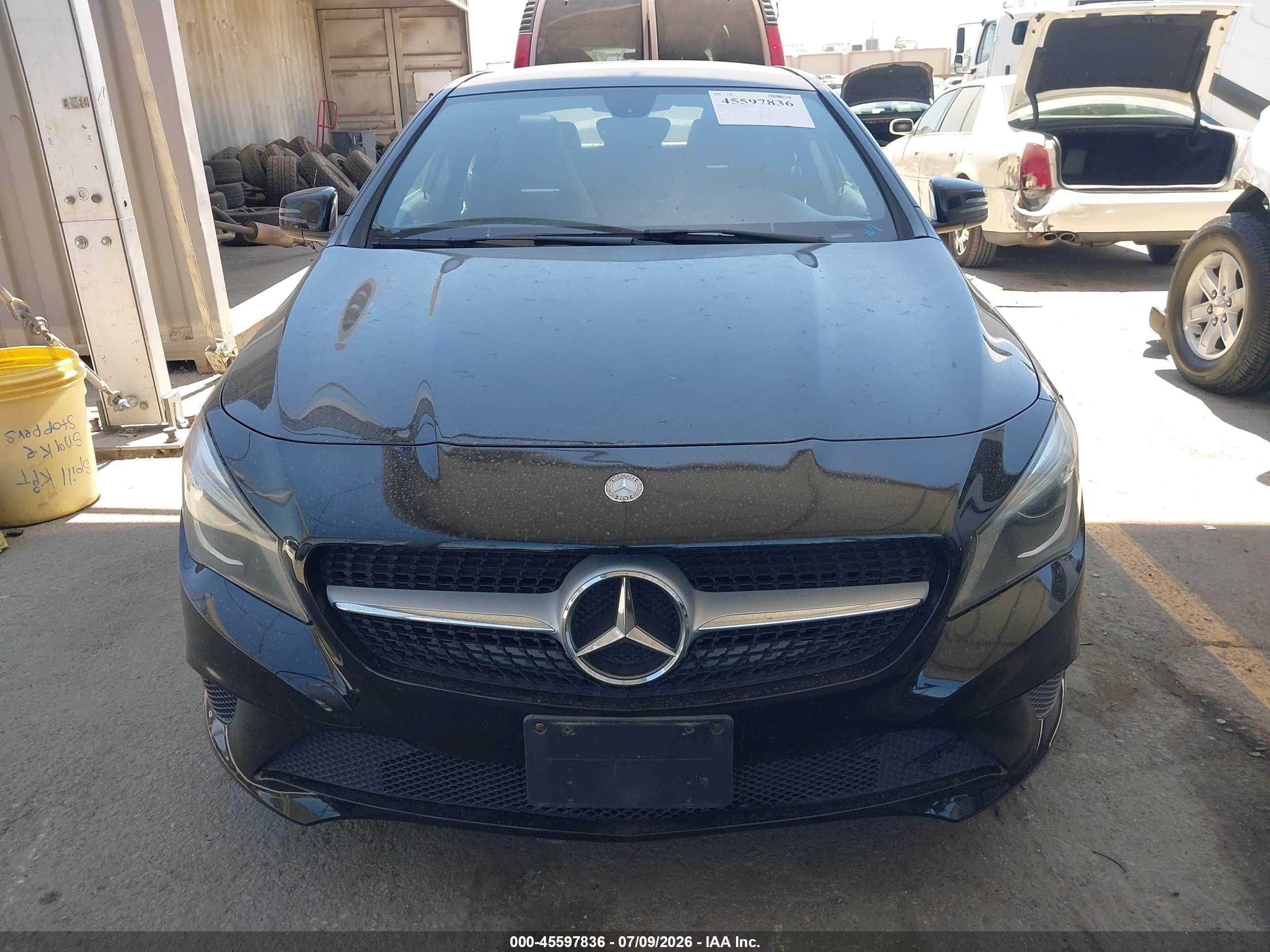 2014 Mercedes-benz Cla 250 Black vin: WDDSJ4EB0EN026623