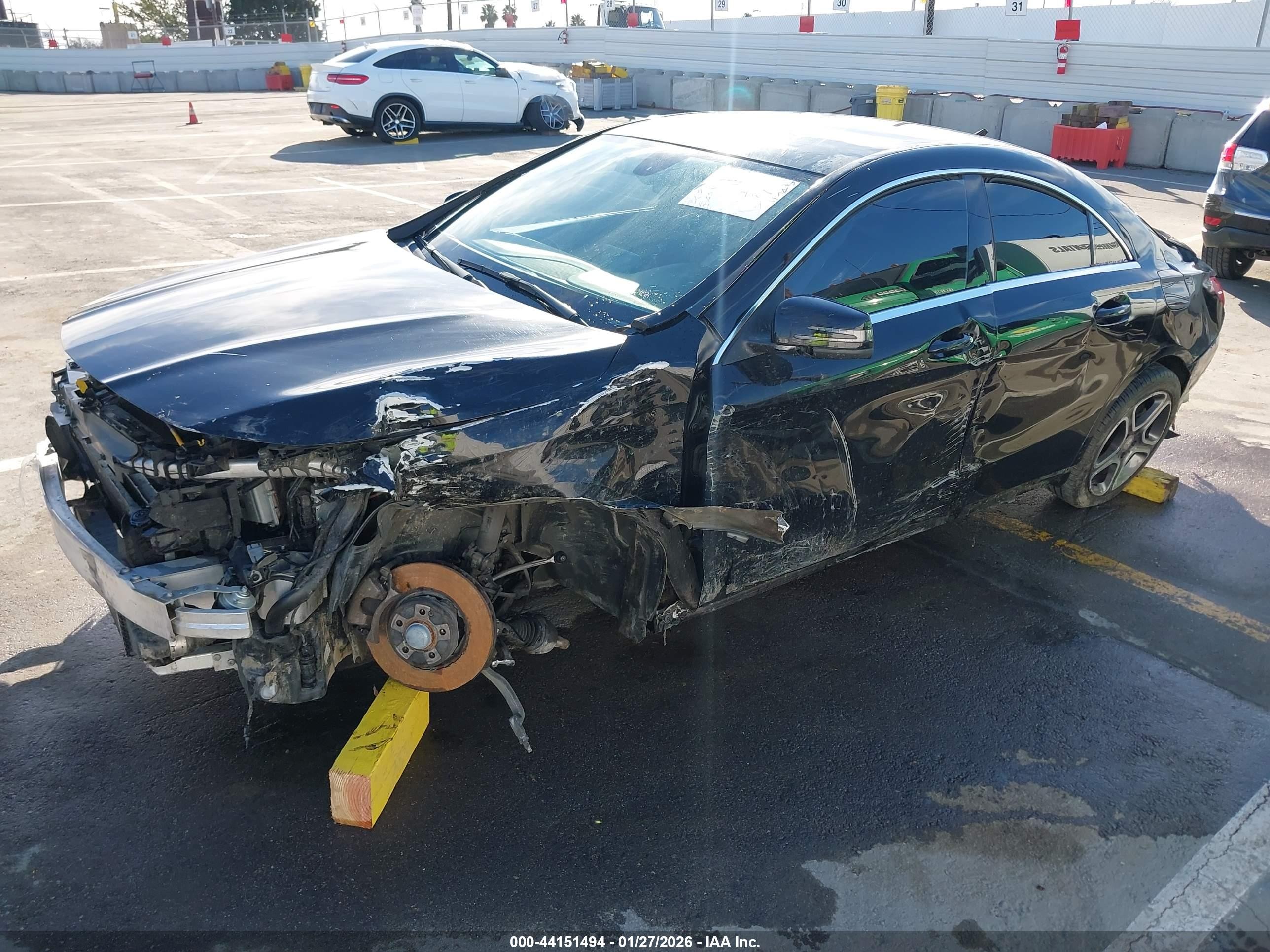 2014 Mercedes-benz Cla 250 Black vin: WDDSJ4EB0EN031000