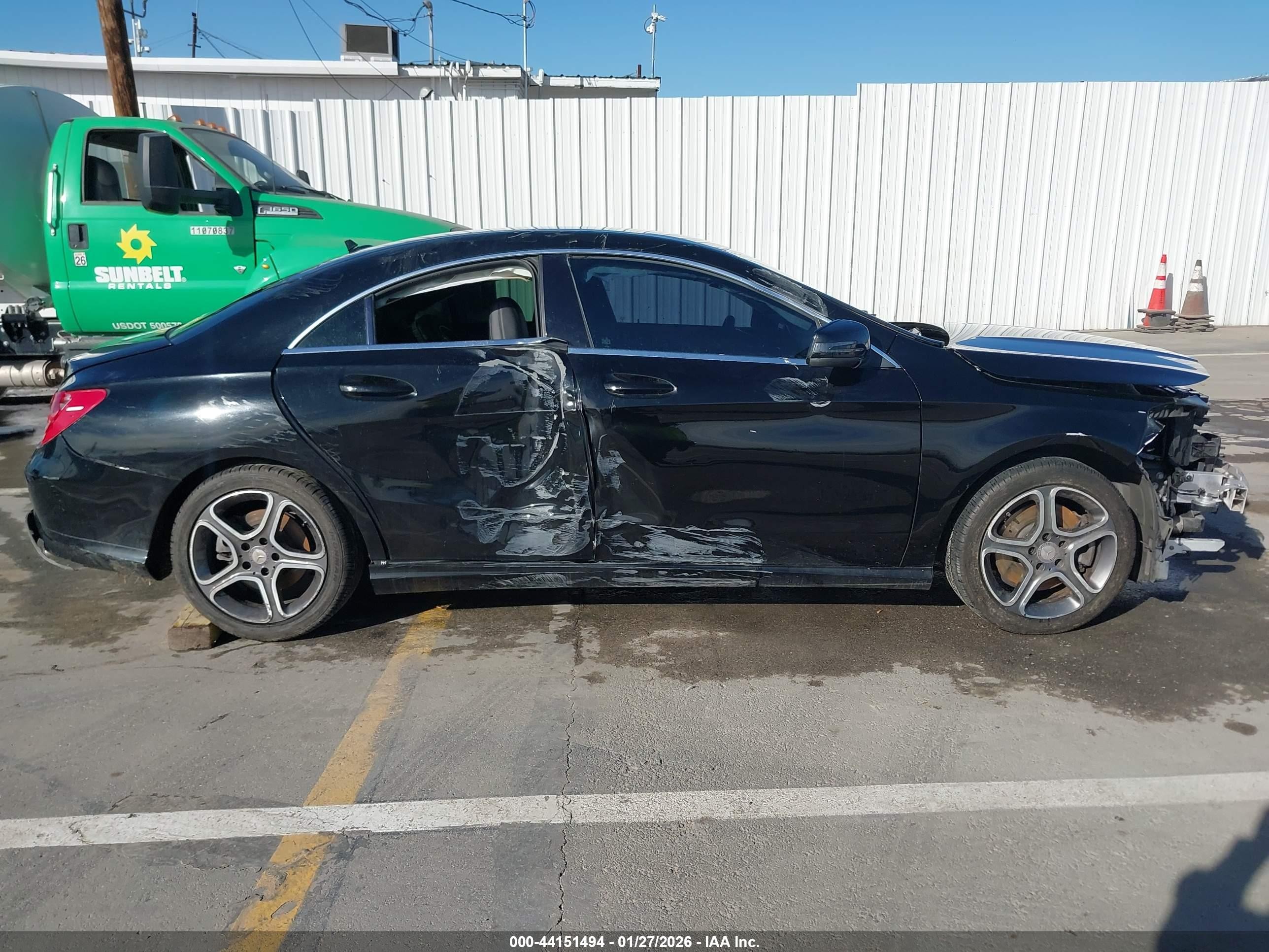 2014 Mercedes-benz Cla 250 Black vin: WDDSJ4EB0EN031000