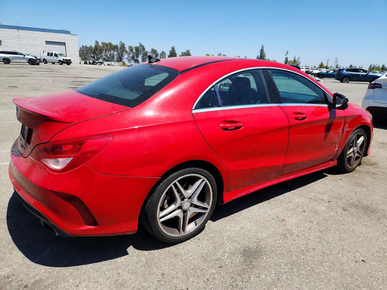 2014 Mercedes-benz Cla 250 Red vin: WDDSJ4EB0EN043941