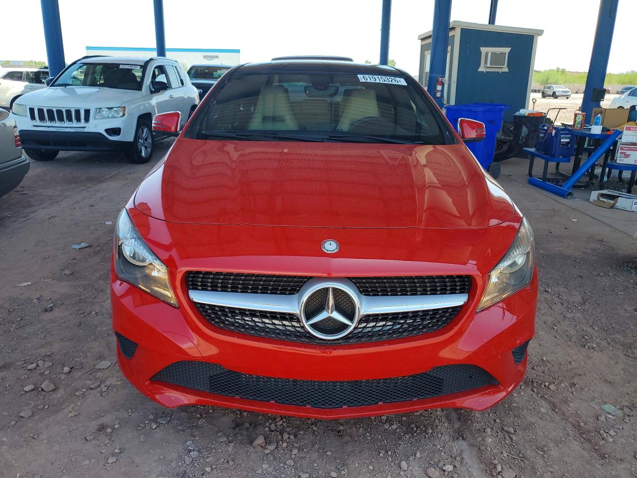 2014 Mercedes-benz Cla 250 Red vin: WDDSJ4EB0EN053899