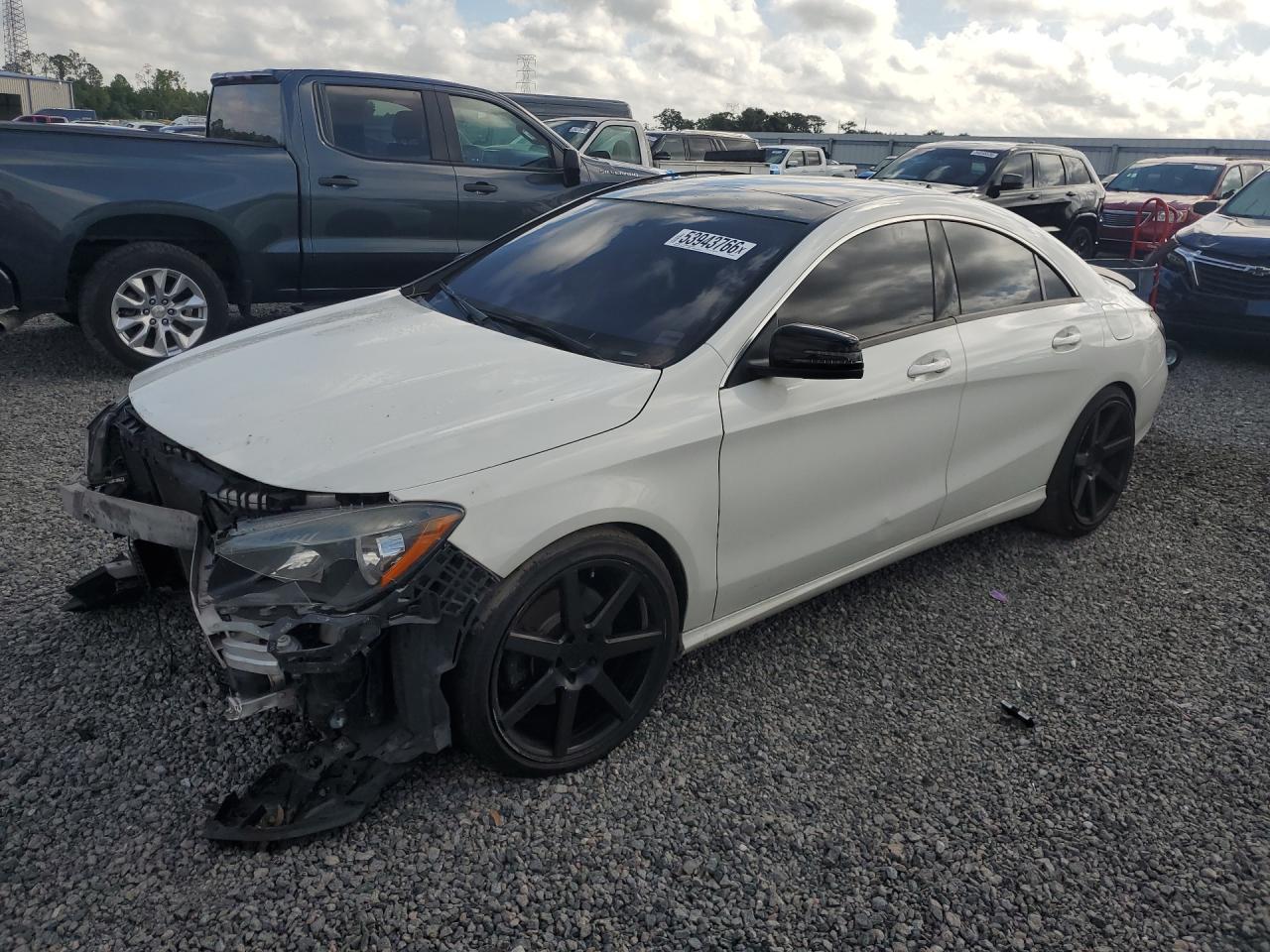 2014 Mercedes-benz Cla 250 White vin: WDDSJ4EB0EN059931