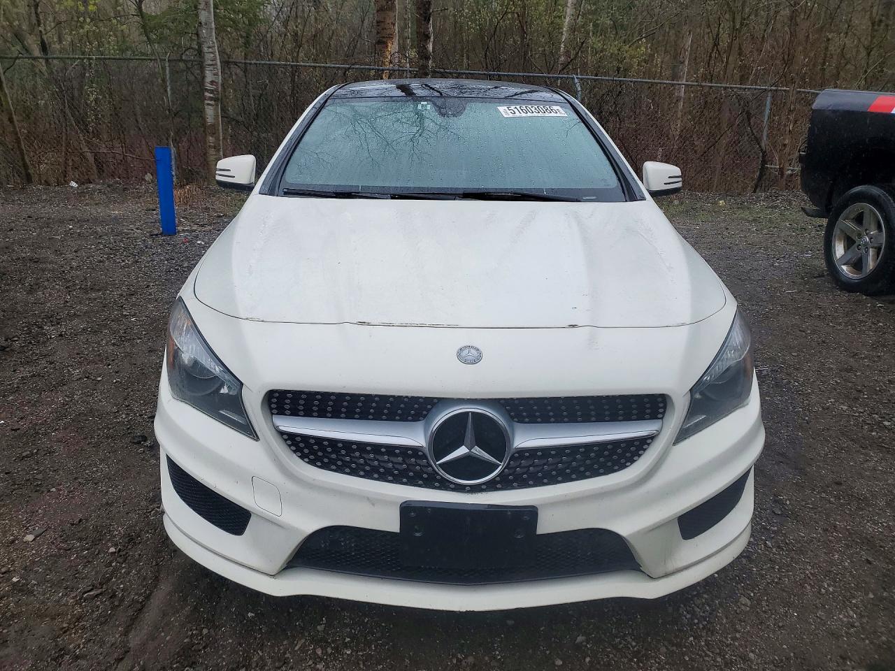 2014 Mercedes-benz Cla250 White vin: WDDSJ4EB0EN130433