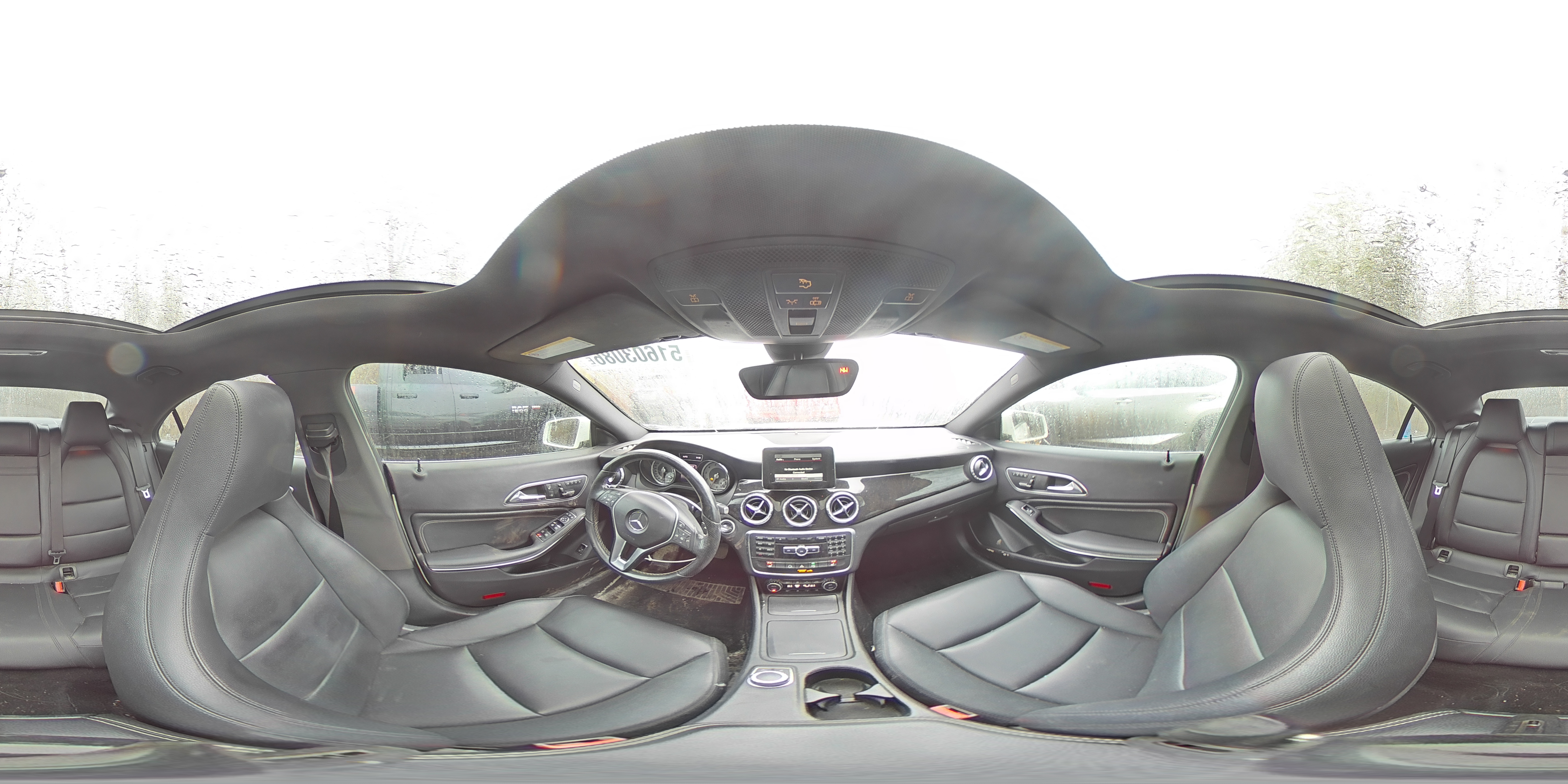 2014 Mercedes-benz Cla250 White vin: WDDSJ4EB0EN130433