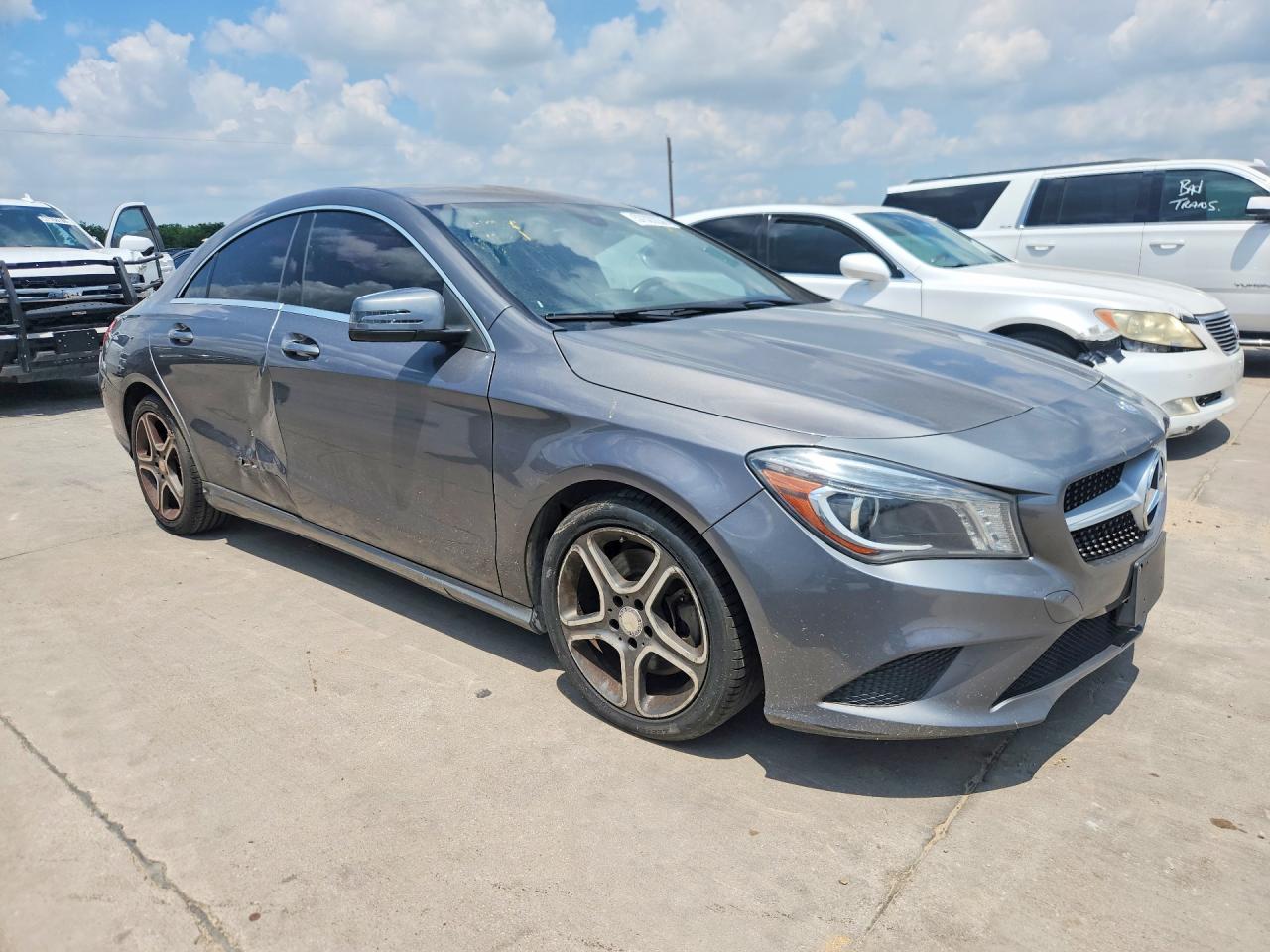 2014 Mercedes-benz Cla 250 Gray vin: WDDSJ4EB0EN144736