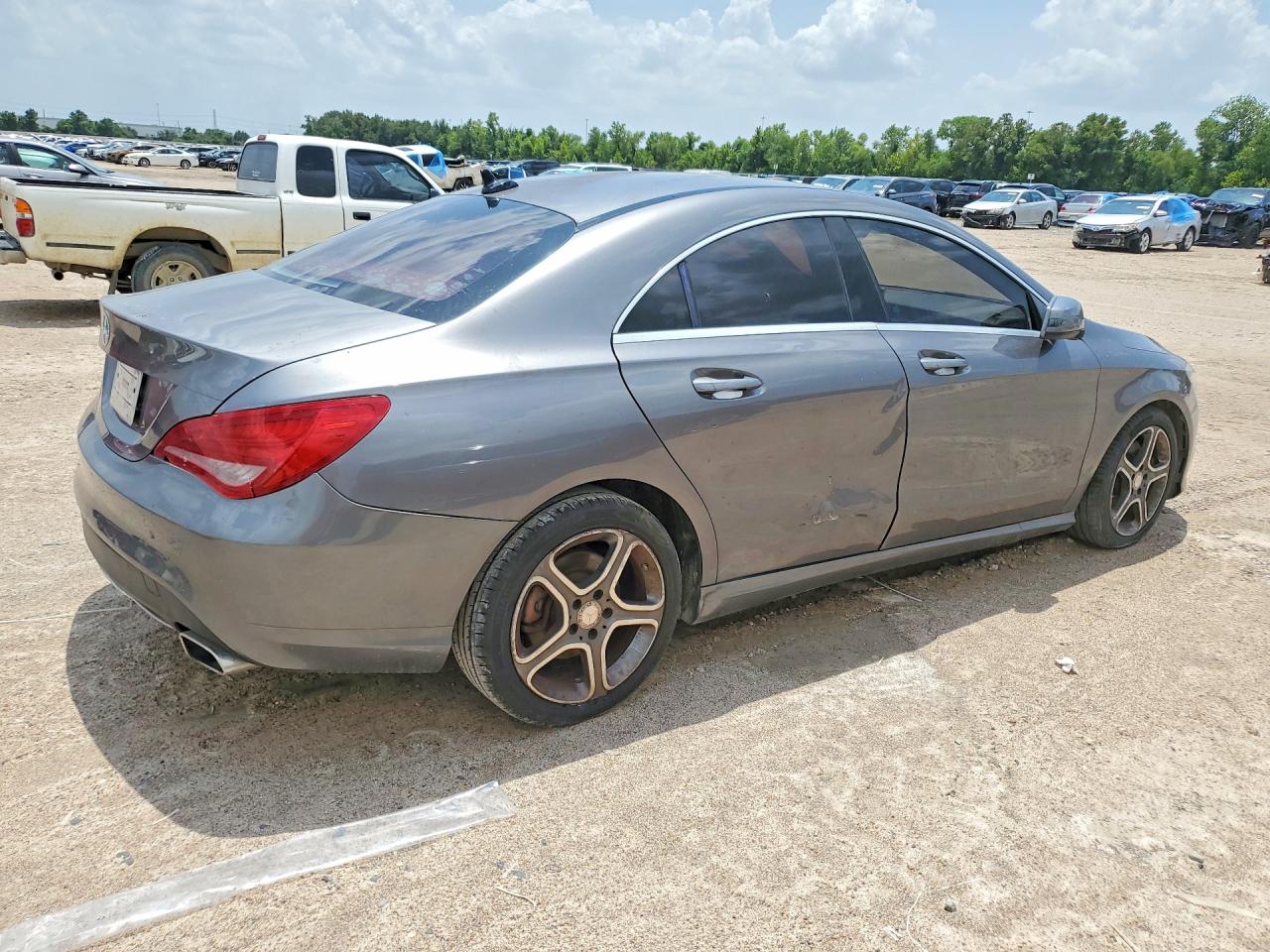 2014 Mercedes-benz Cla 250 Gray vin: WDDSJ4EB0EN144736