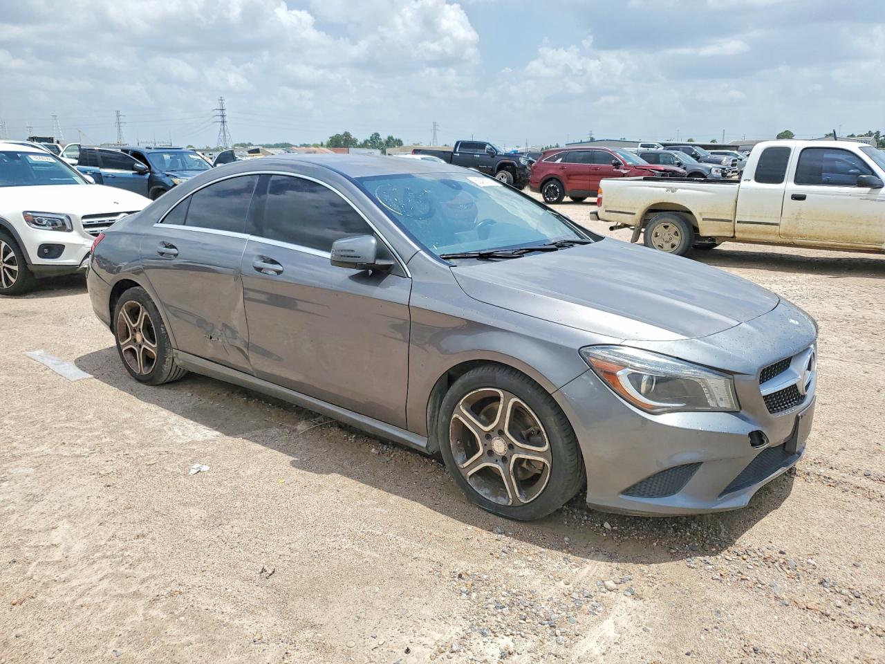 2014 Mercedes-benz Cla 250 Gray vin: WDDSJ4EB0EN144736