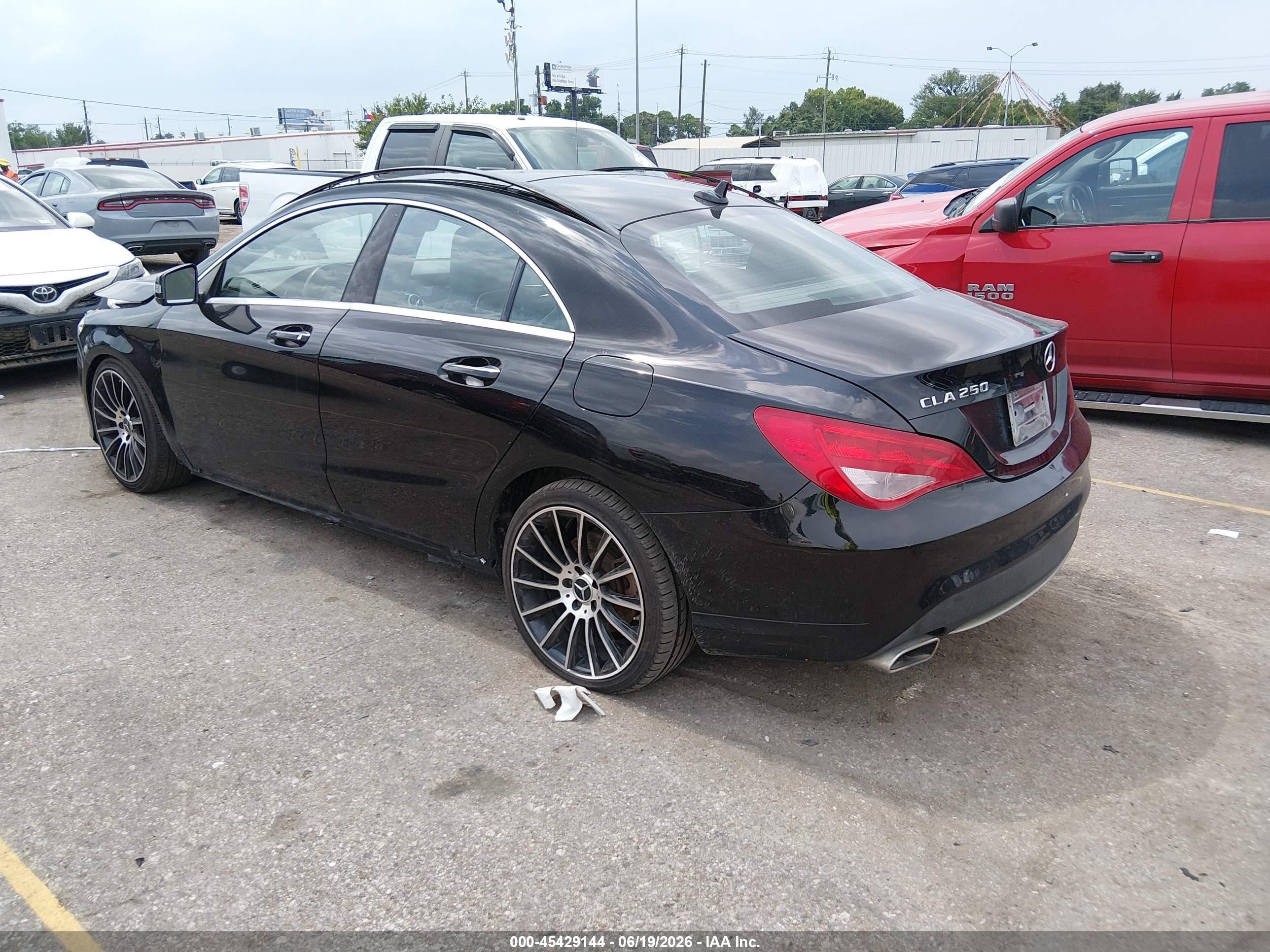 2015 Mercedes-benz Cla 250 Black vin: WDDSJ4EB0FN174739