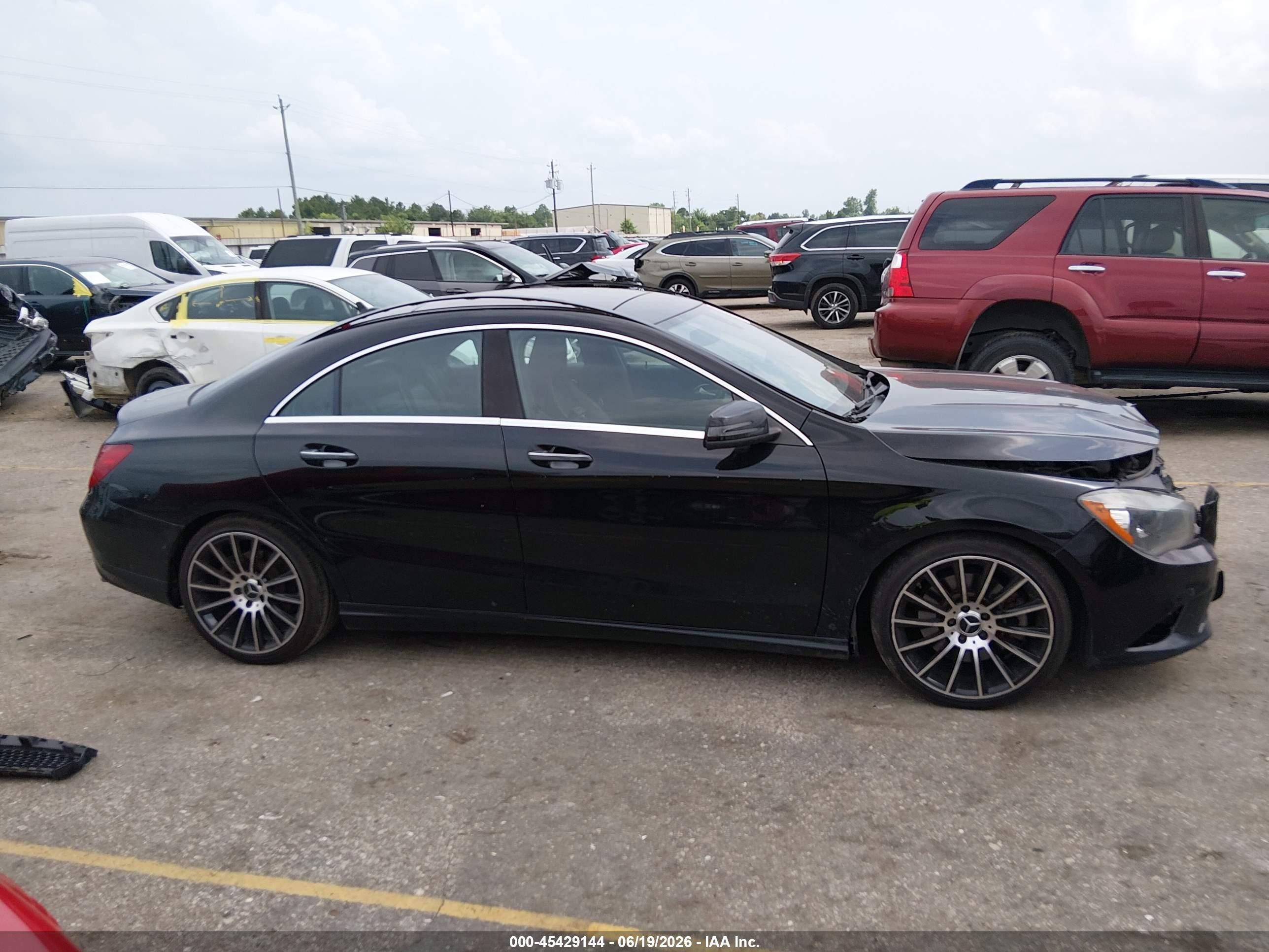 2015 Mercedes-benz Cla 250 Black vin: WDDSJ4EB0FN174739