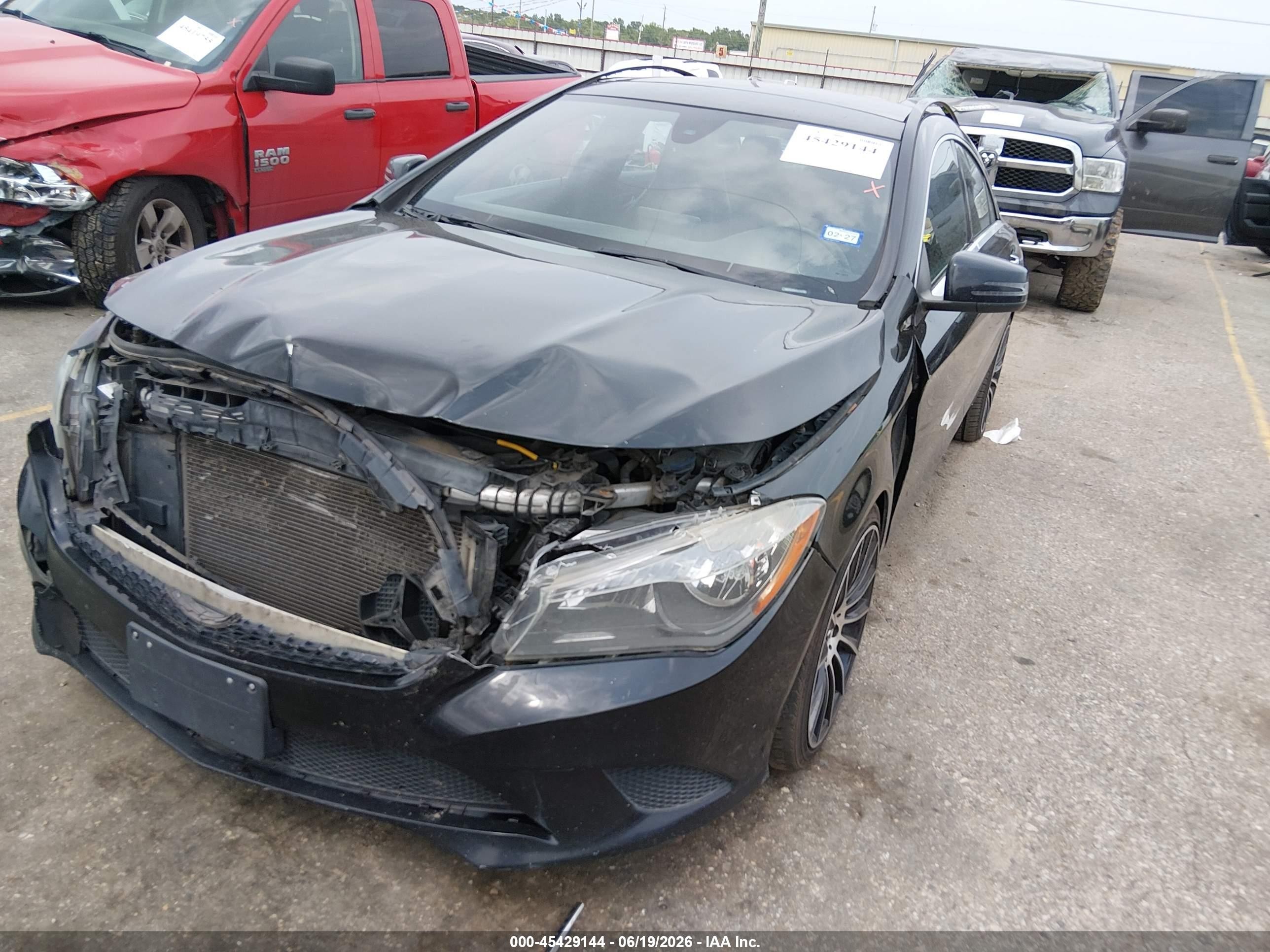 2015 Mercedes-benz Cla 250 Black vin: WDDSJ4EB0FN174739
