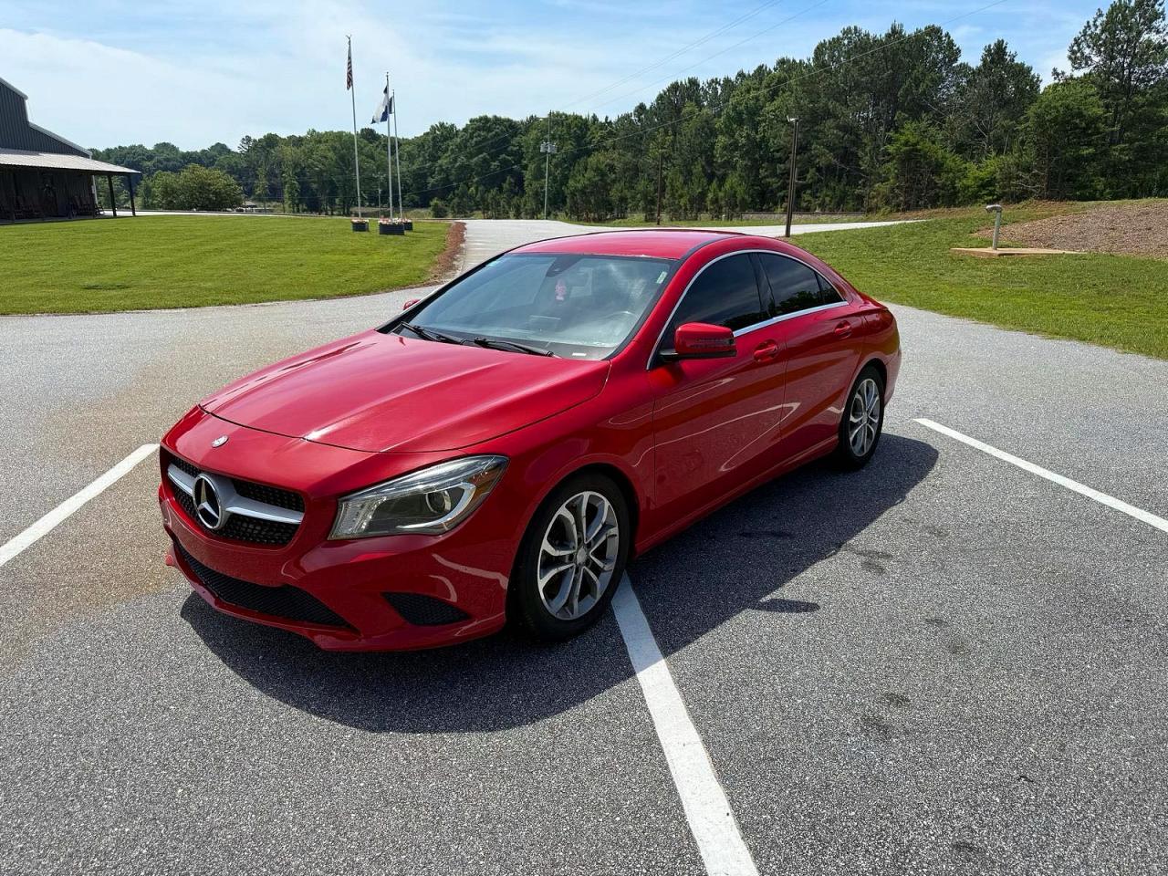 2015 Mercedes-benz Cla 250 Red vin: WDDSJ4EB0FN180654