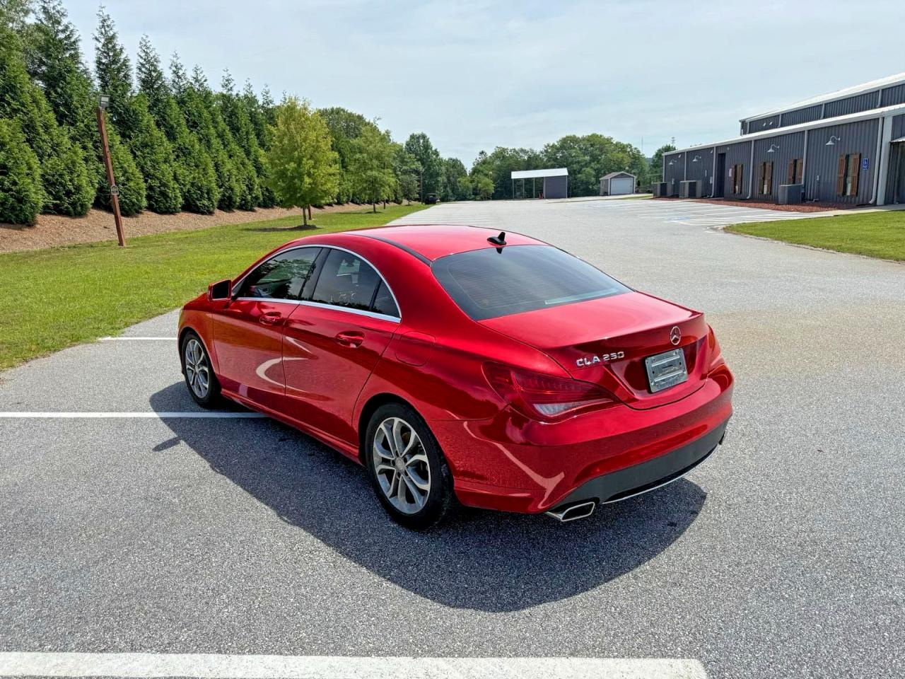 2015 Mercedes-benz Cla 250 Red vin: WDDSJ4EB0FN180654
