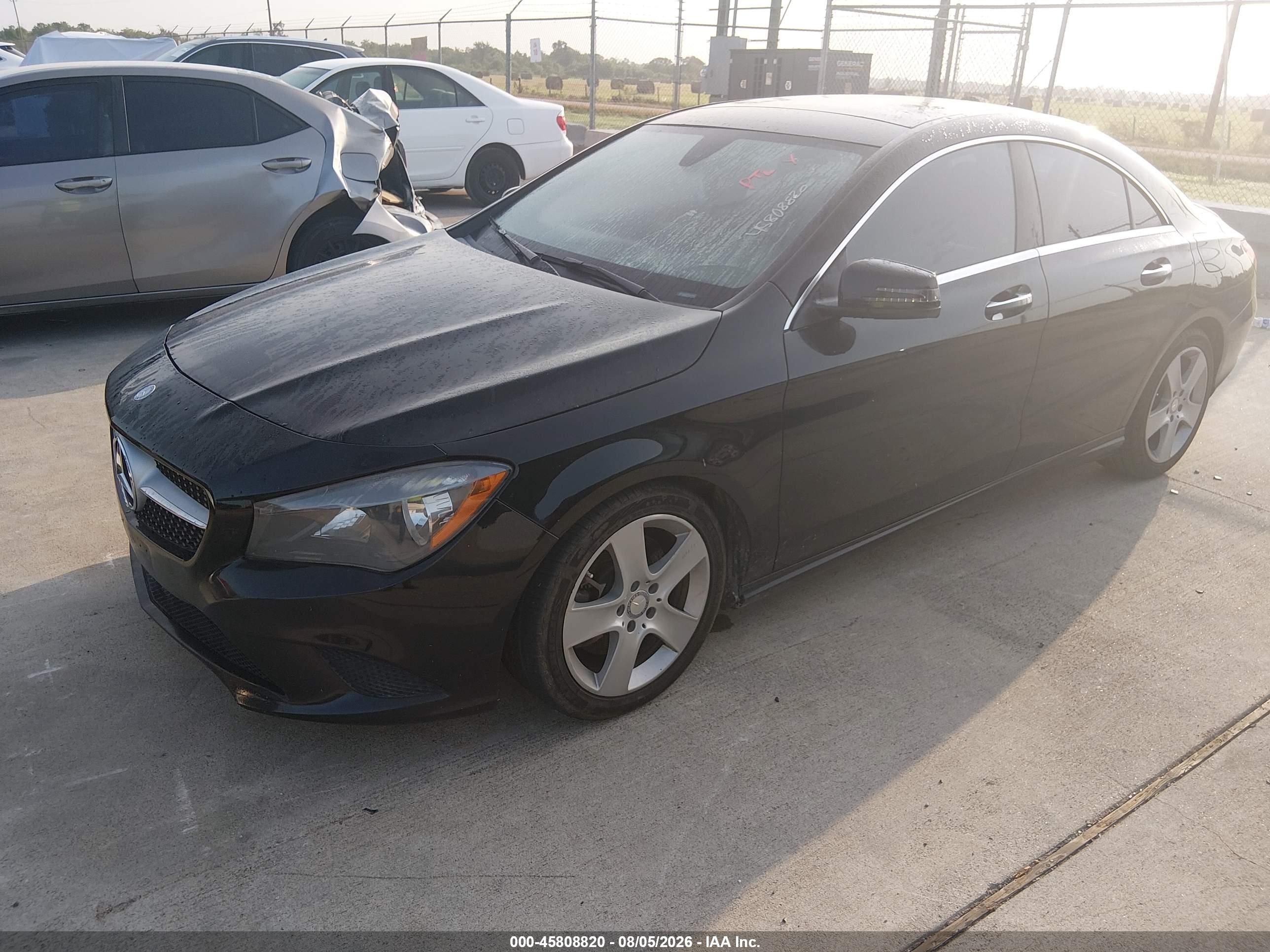 2015 Mercedes-benz Cla 250   Black vin: WDDSJ4EB0FN213099