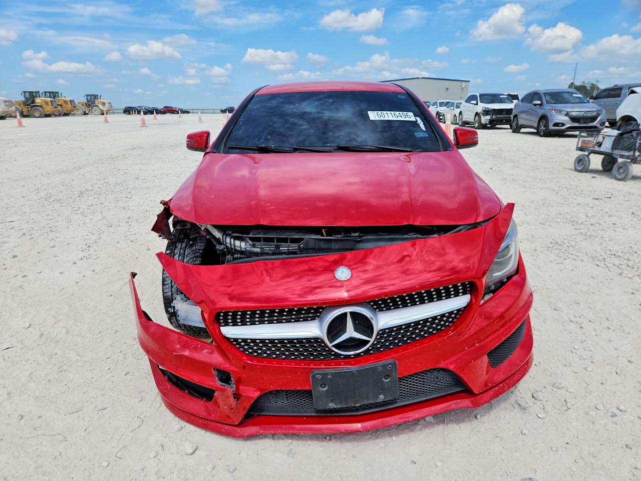 2015 Mercedes-benz Cla 250 Red vin: WDDSJ4EB0FN213197