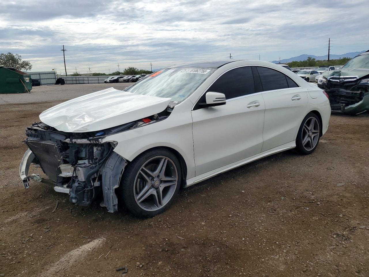 2015 Mercedes-benz Cla 250 White vin: WDDSJ4EB0FN225270