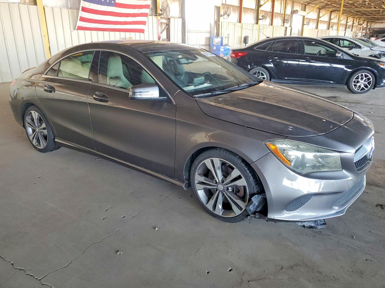 2018 Mercedes-benz Cla 250 Gray vin: WDDSJ4EB0JN510883