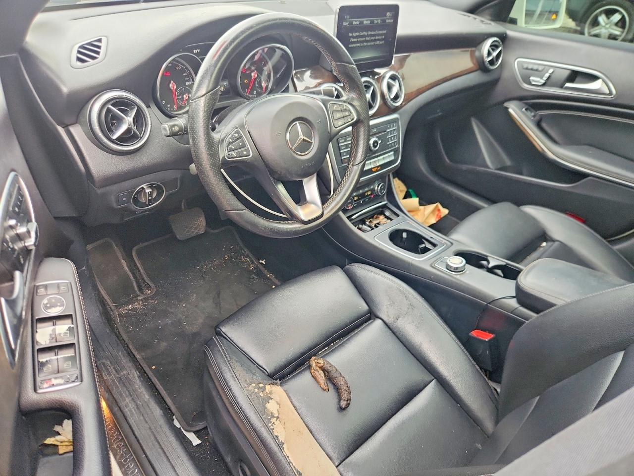 2018 Mercedes-benz Cla 250 White vin: WDDSJ4EB0JN573675