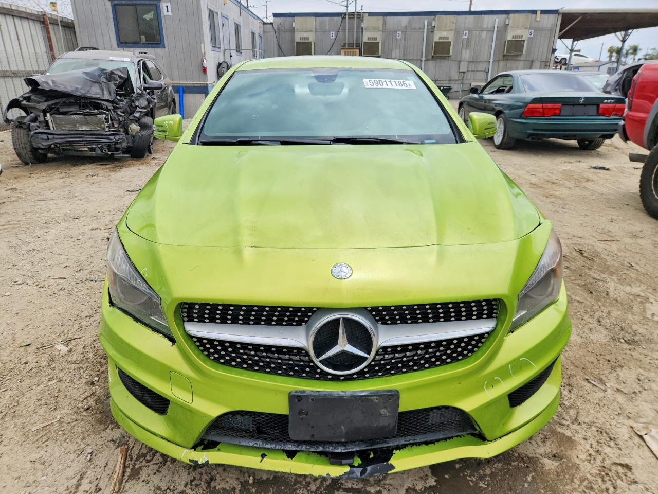 2014 Mercedes-benz Cla 250 Green vin: WDDSJ4EB1EN057704