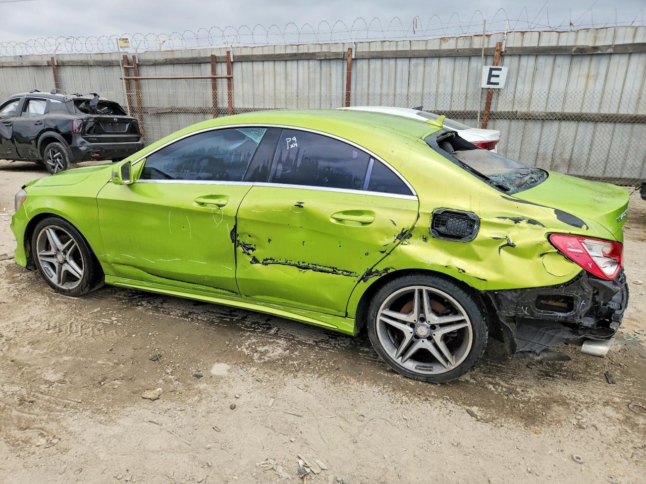 2014 Mercedes-benz Cla 250 Green vin: WDDSJ4EB1EN057704