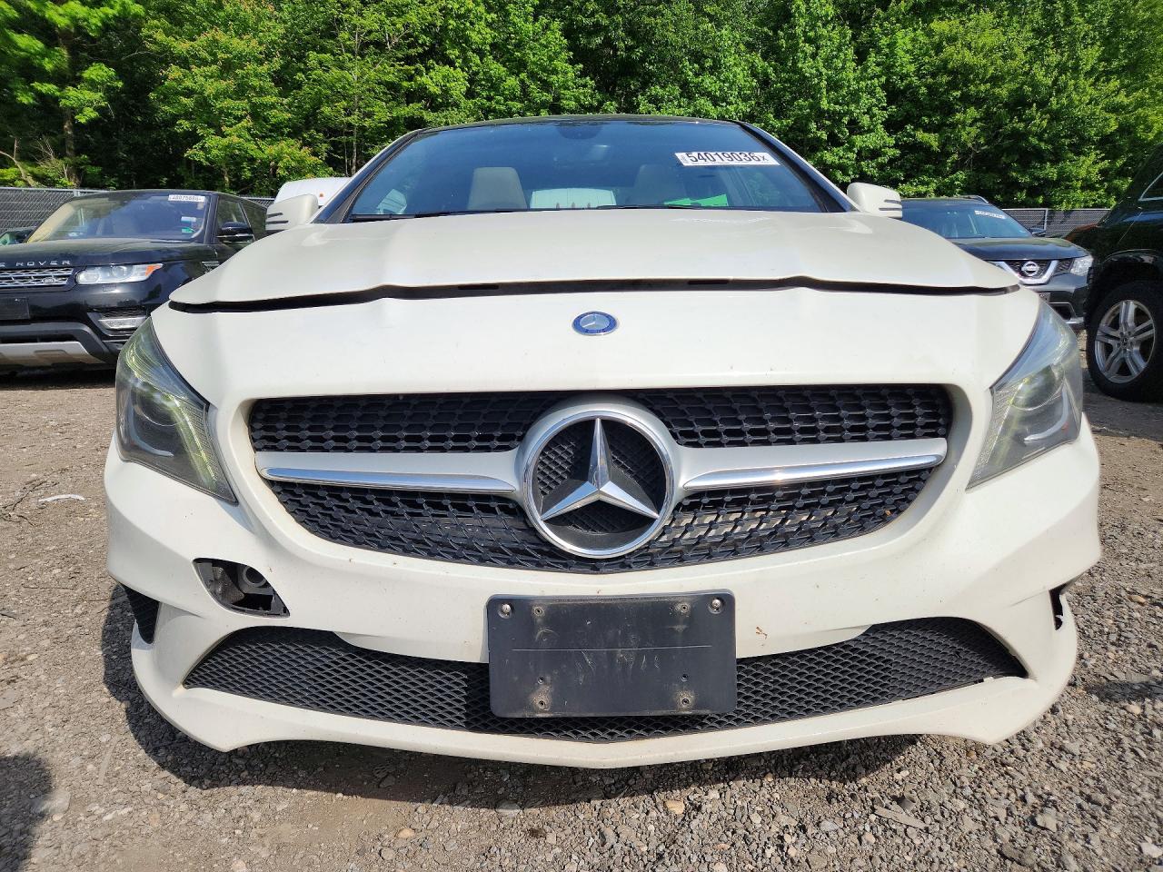 2014 Mercedes-benz Cla 250 White vin: WDDSJ4EB1EN058187