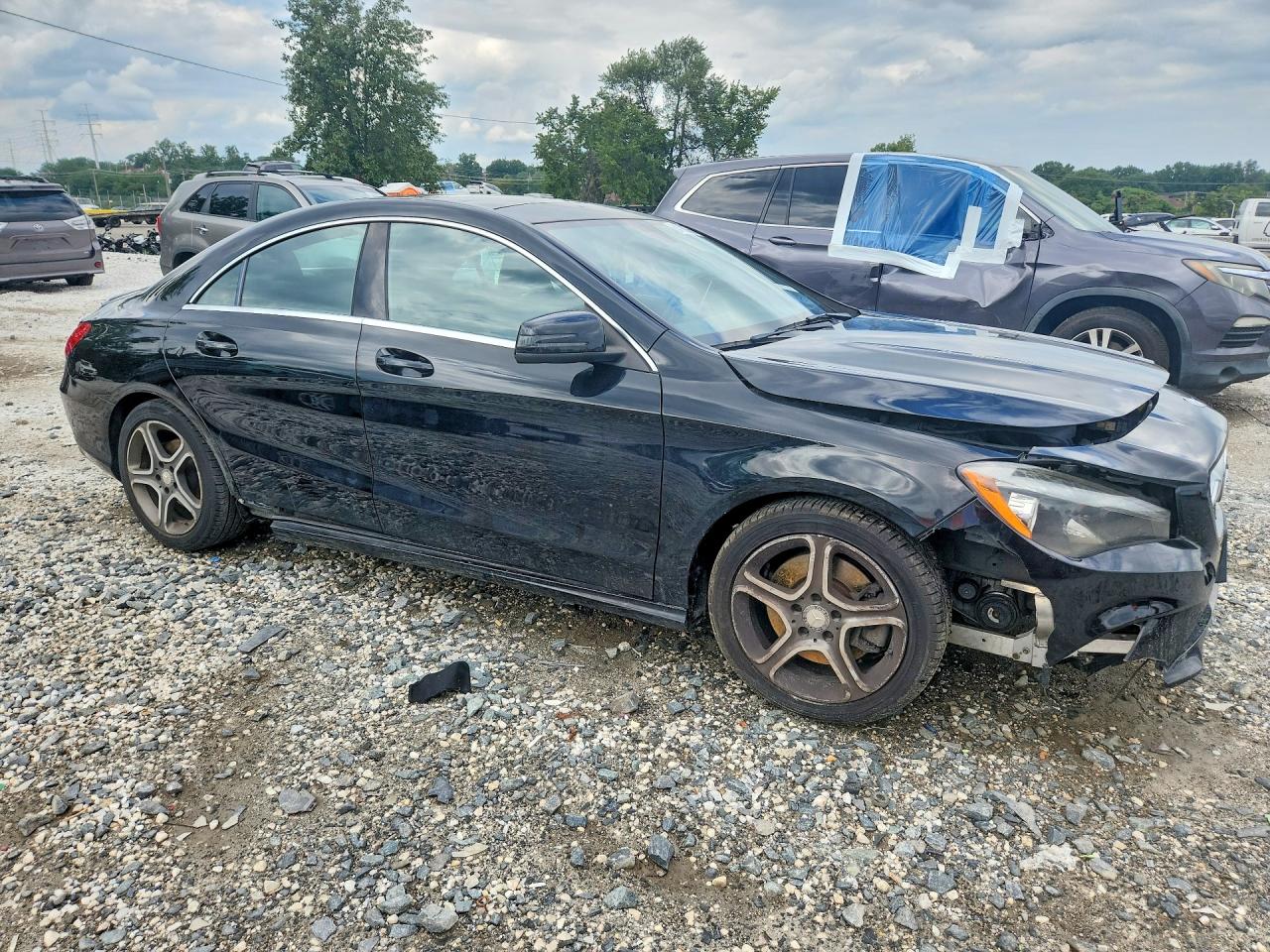 2014 Mercedes-benz Cla 250 Black vin: WDDSJ4EB1EN059422