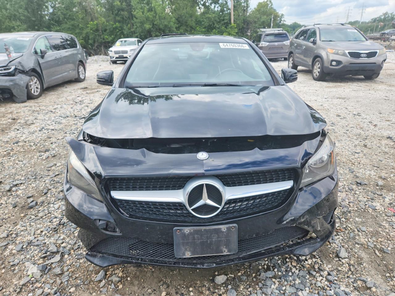 2014 Mercedes-benz Cla 250 Black vin: WDDSJ4EB1EN059422