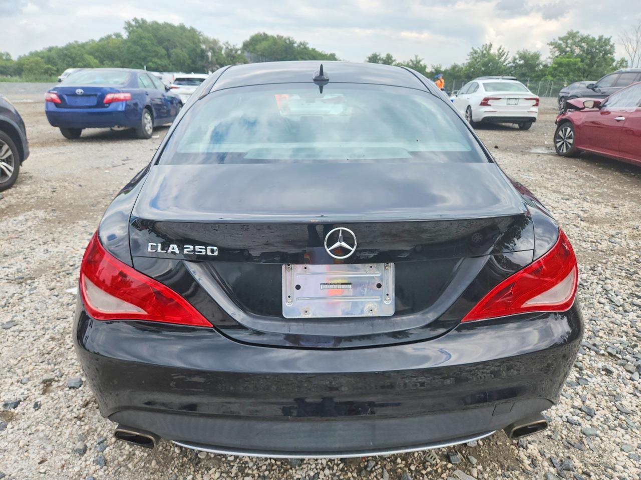 2014 Mercedes-benz Cla 250 Black vin: WDDSJ4EB1EN059422
