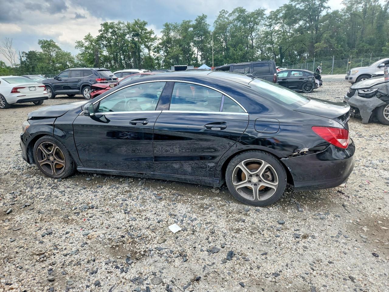 2014 Mercedes-benz Cla 250 Black vin: WDDSJ4EB1EN059422