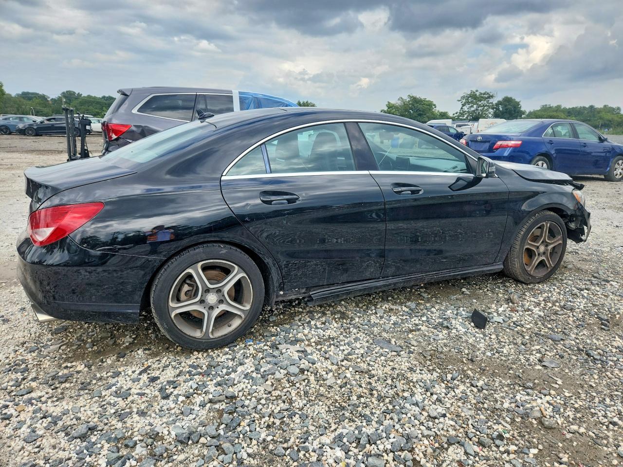 2014 Mercedes-benz Cla 250 Black vin: WDDSJ4EB1EN059422