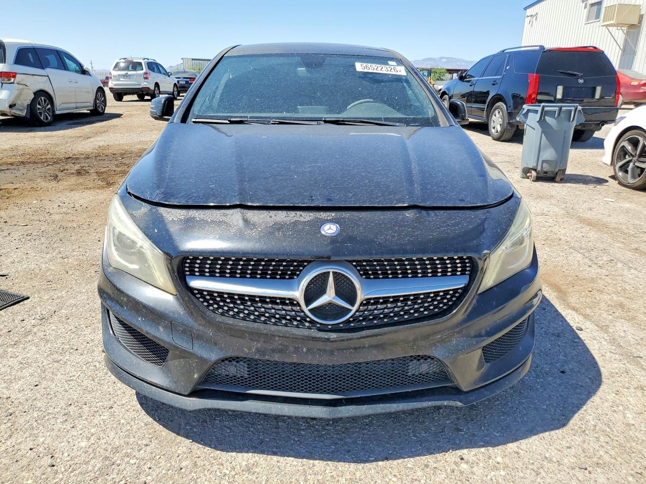2014 Mercedes-benz Cla 250 Black vin: WDDSJ4EB1EN112569