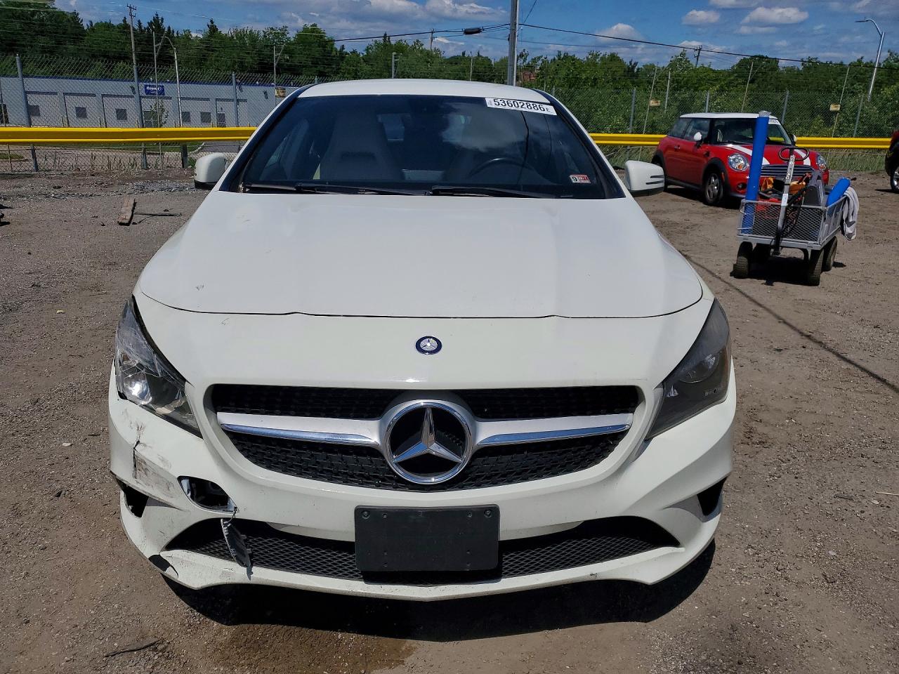 2014 Mercedes-benz Cla 250 White vin: WDDSJ4EB1EN138881