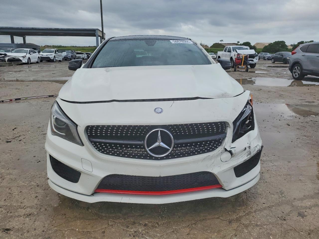 2015 Mercedes-benz Cla 250 White vin: WDDSJ4EB1FN162048