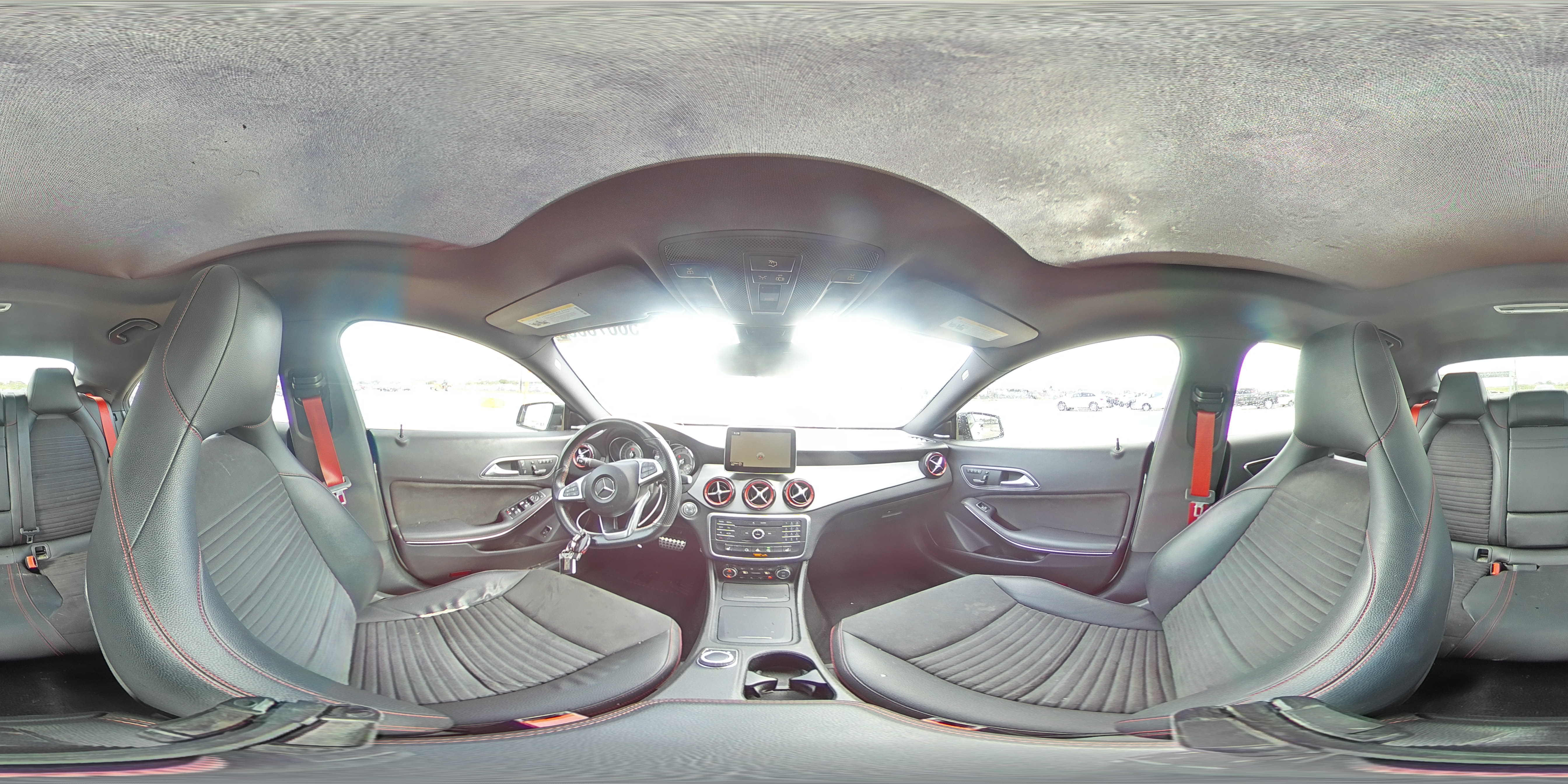 2015 Mercedes-benz Cla 250 White vin: WDDSJ4EB1FN162048