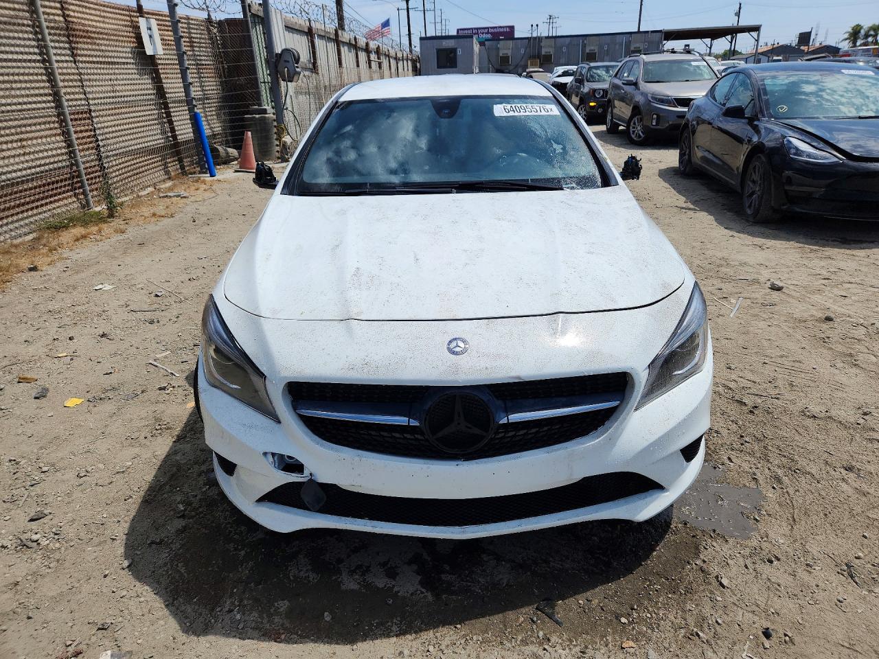 2015 Mercedes-benz Cla 250 White vin: WDDSJ4EB1FN163314