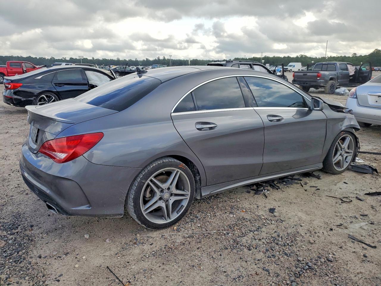 2015 Mercedes-benz Cla 250 Gray vin: WDDSJ4EB1FN202970