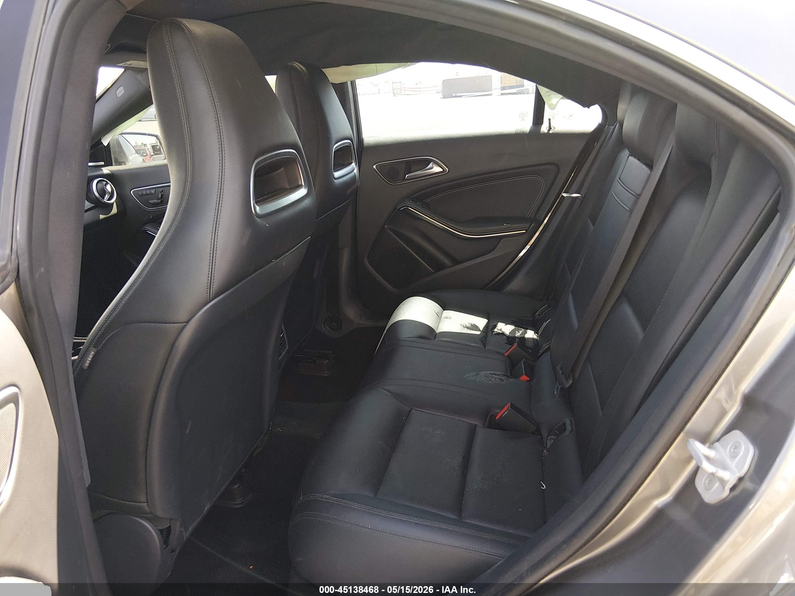 2015 Mercedes-benz Cla 250   Gray vin: WDDSJ4EB1FN204248